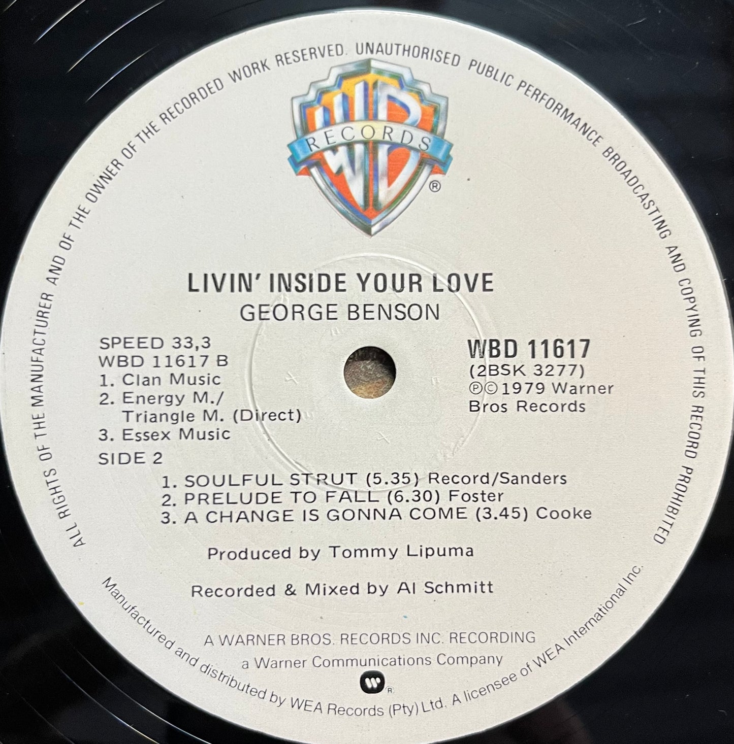 George Benson - Livin' Inside Your Love