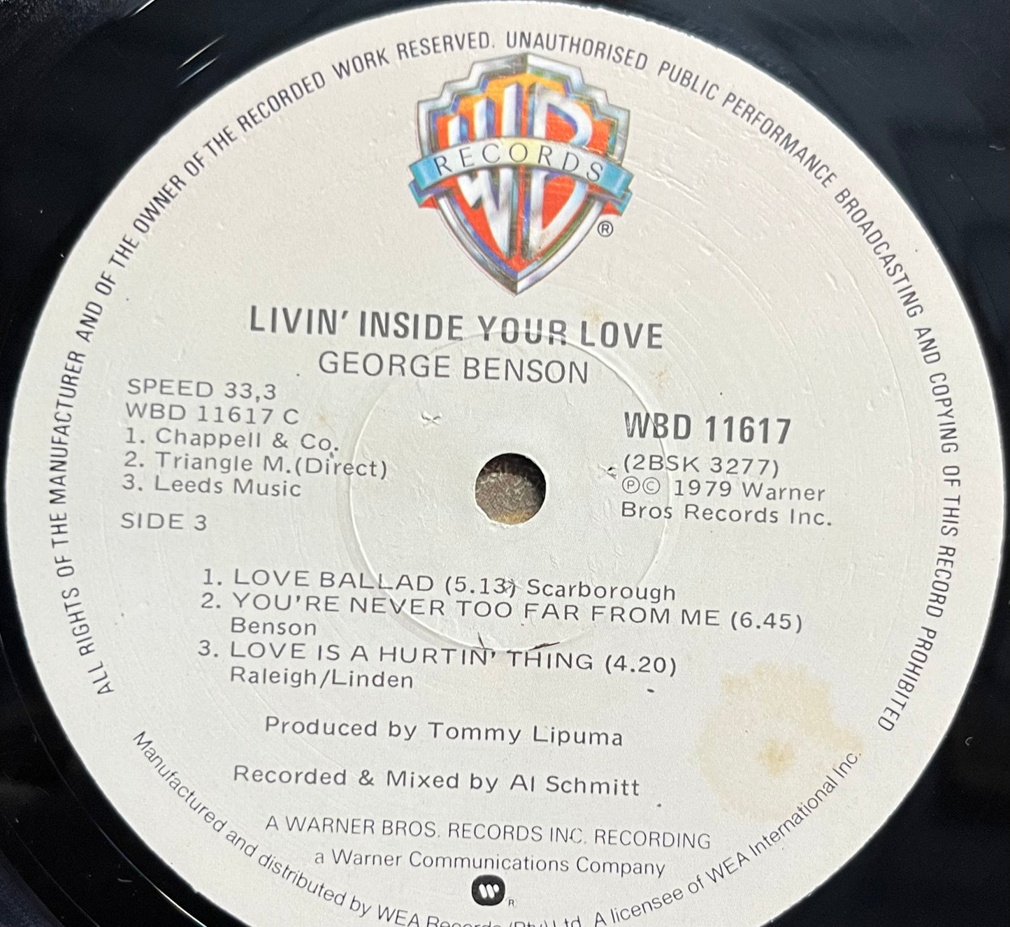 George Benson - Livin' Inside Your Love
