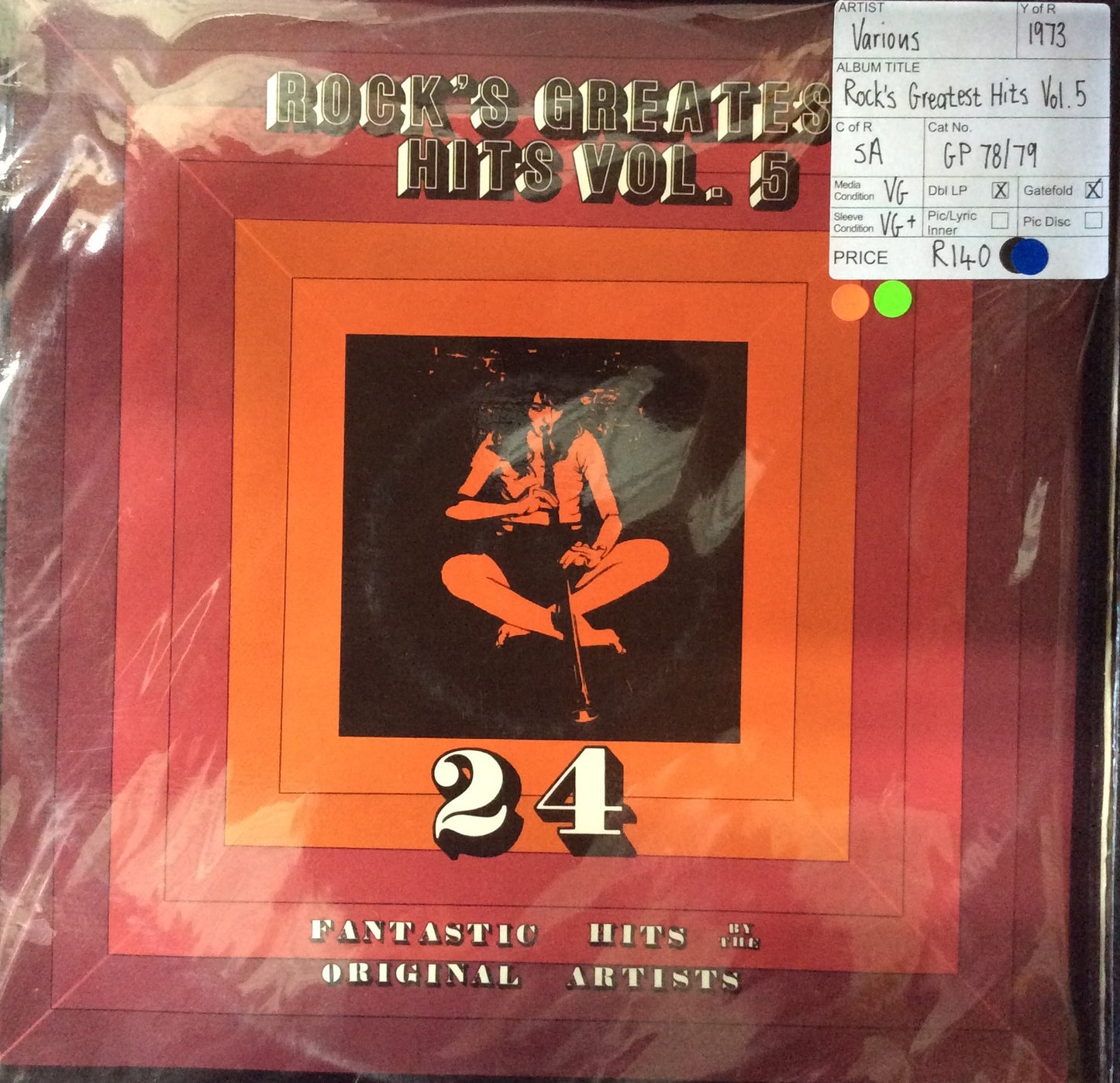 Various Artists - Rock's Greatest Hits Vol. 5