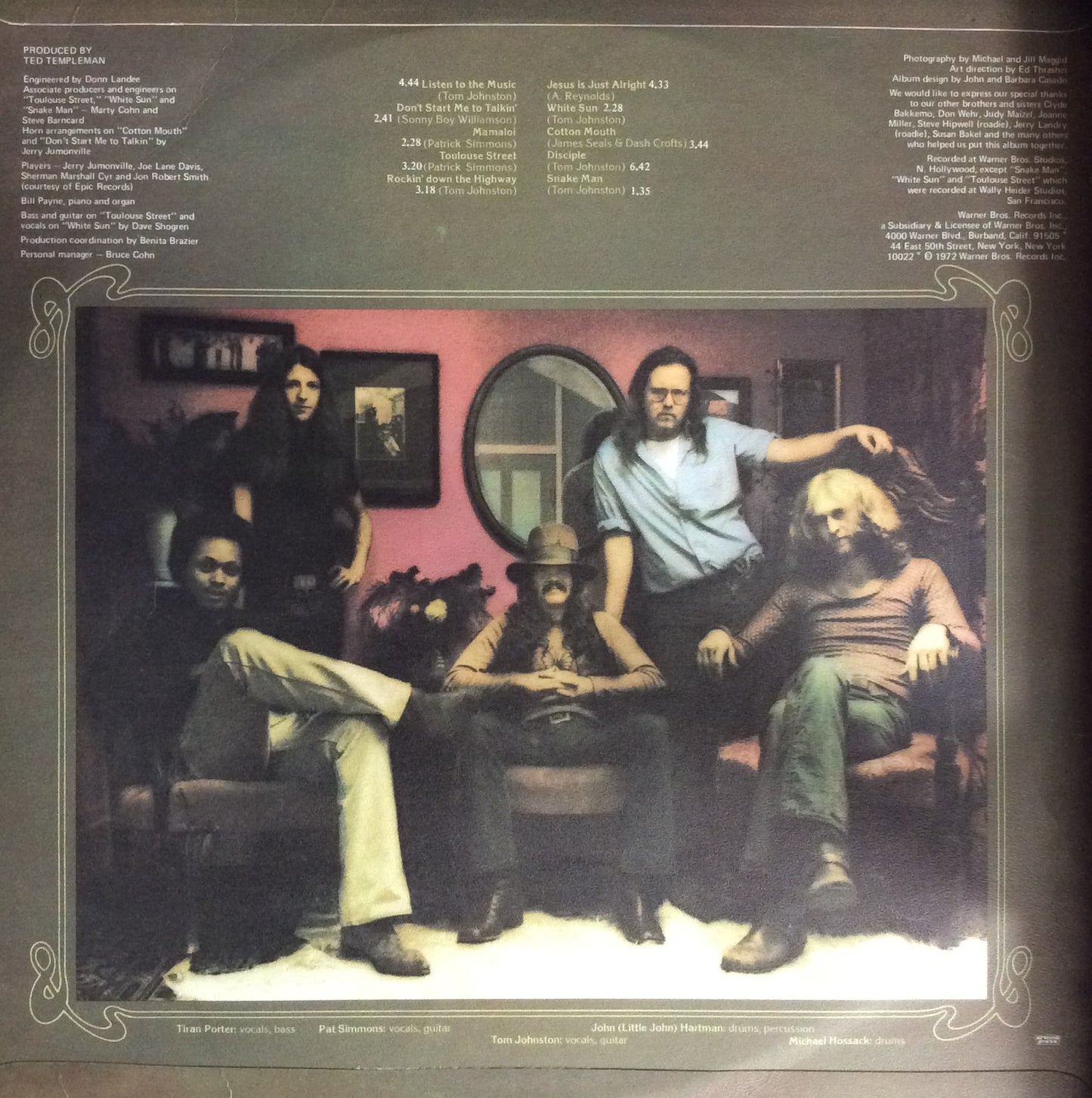 Doobie Brothers, The - Toulouse Street