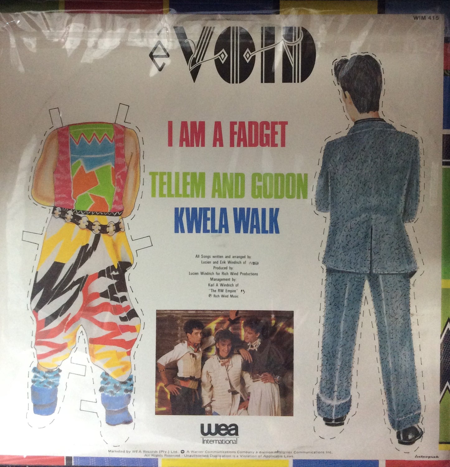 eVoid - I Am A Fadget - 12" Jive Mix