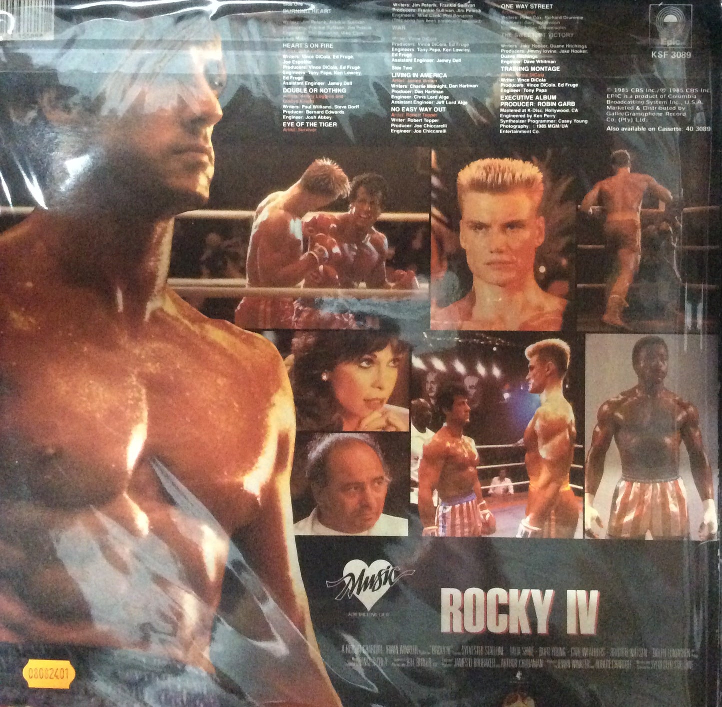 Movie Soundtrack - Rocky IV