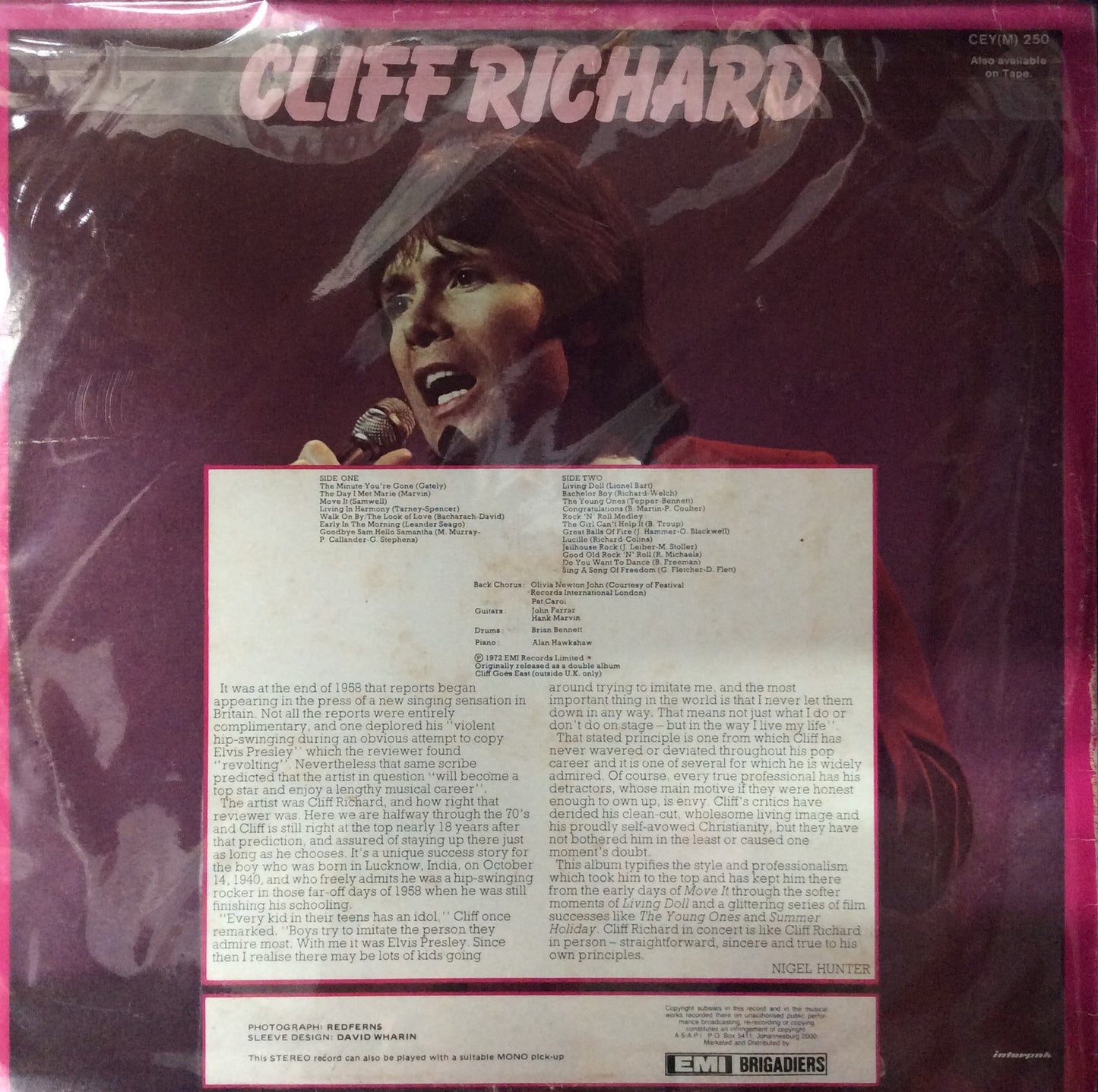 Cliff Richard - Live!