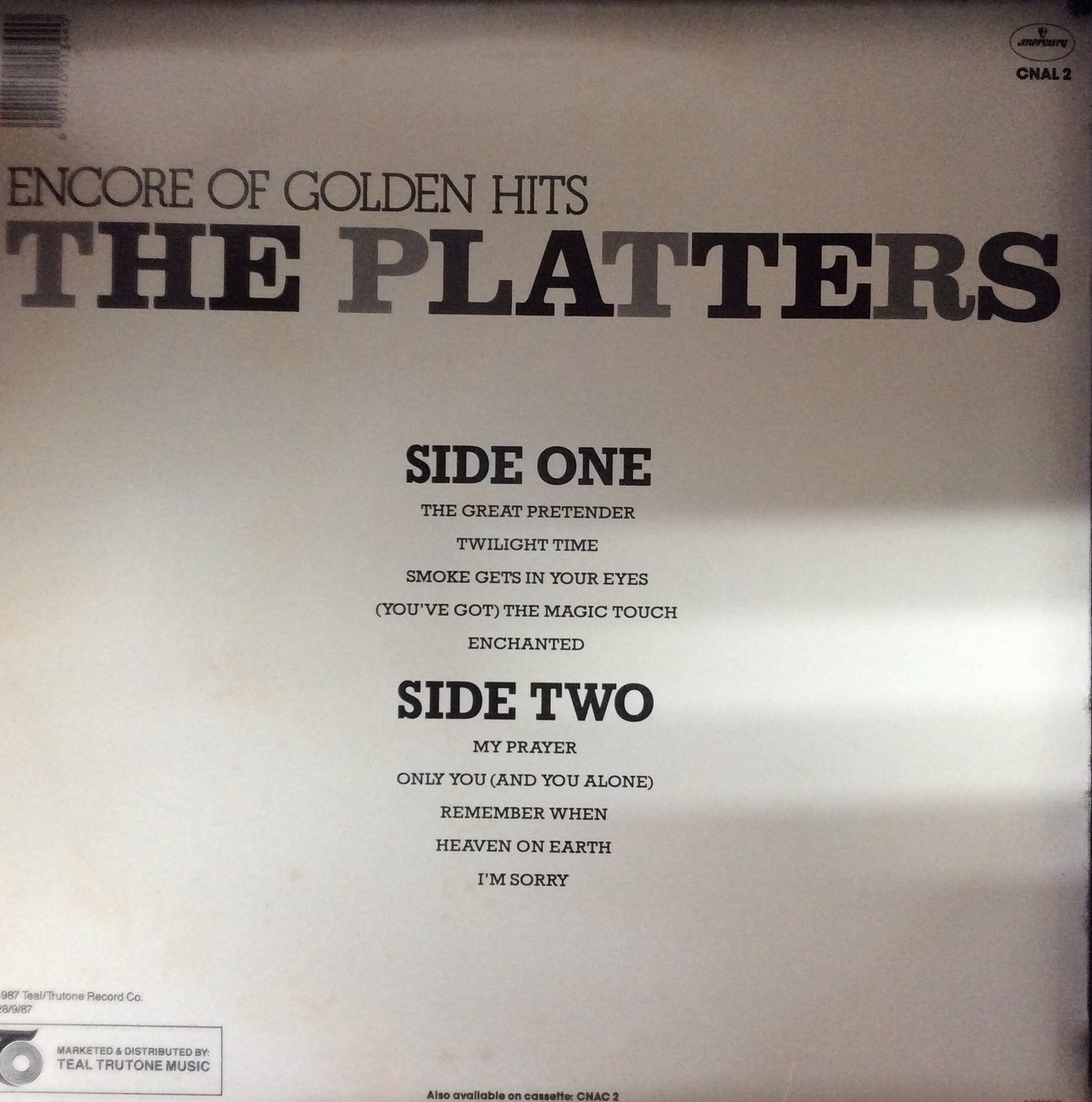Platters, The - Encore Of Golden Hits
