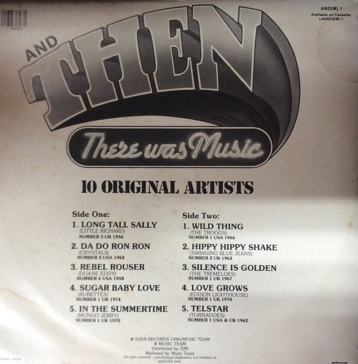 Compilation - And Then There Was Music Vol. 1