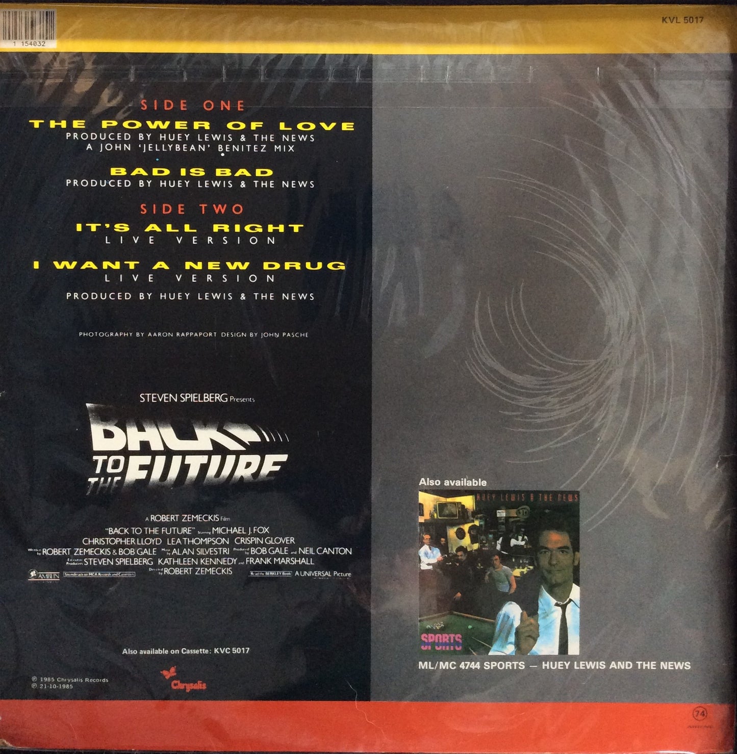 Movie Soundtrack - Back To The Future