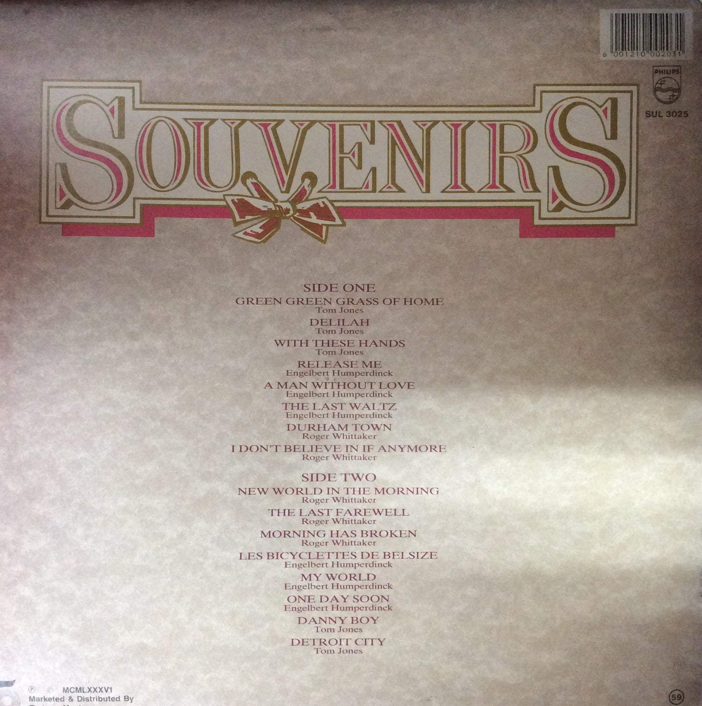 Various Artists - Souvenirs