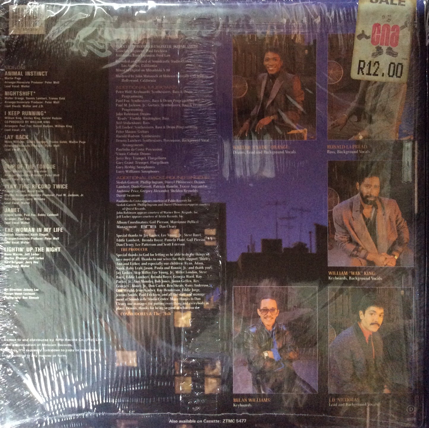 Commodores - Nightshift