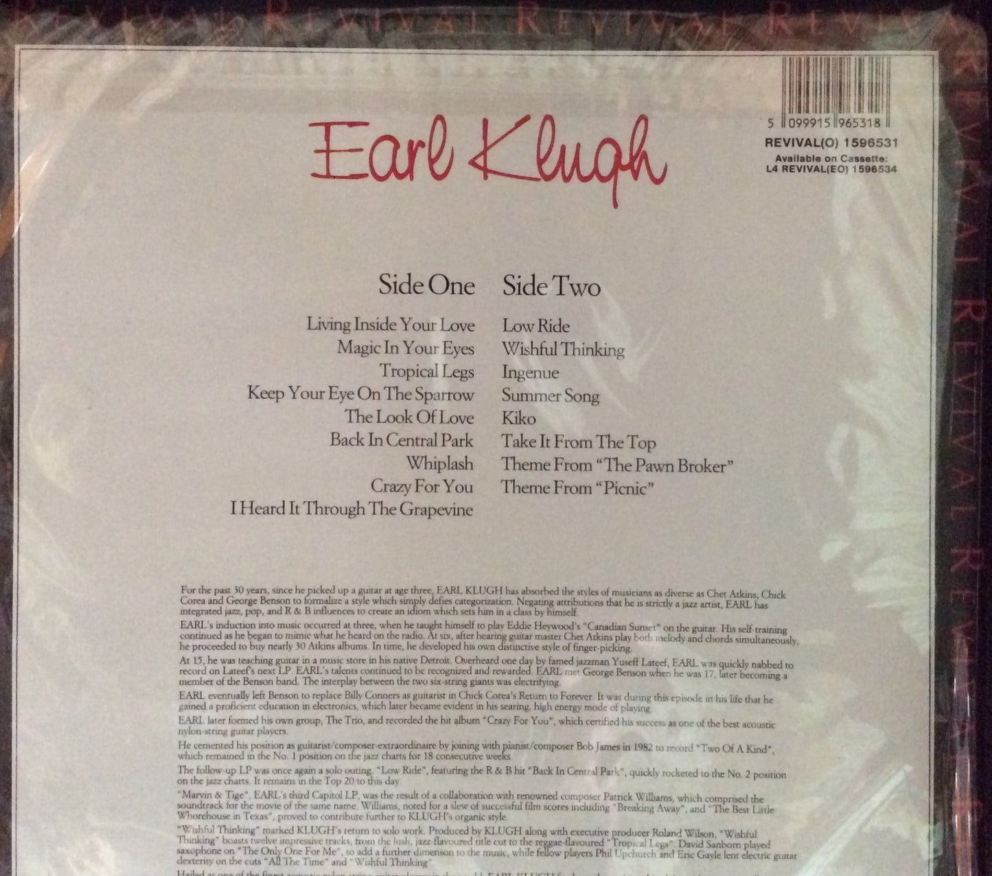 Earl Klugh - Revival Series