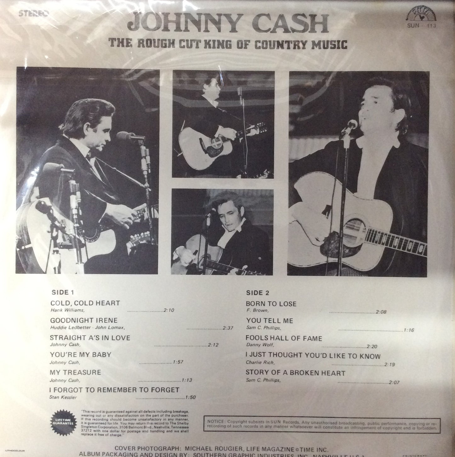 Johnny Cash - The Rough Cut King Of Country Music