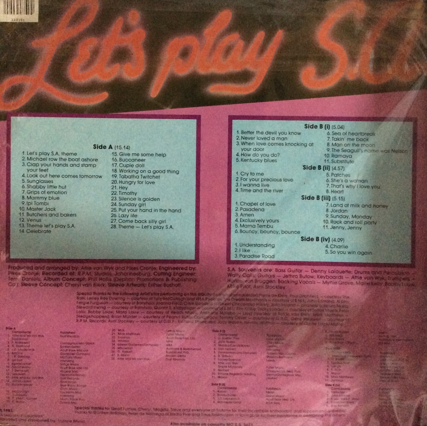 Various Artists - Let's Play SA
