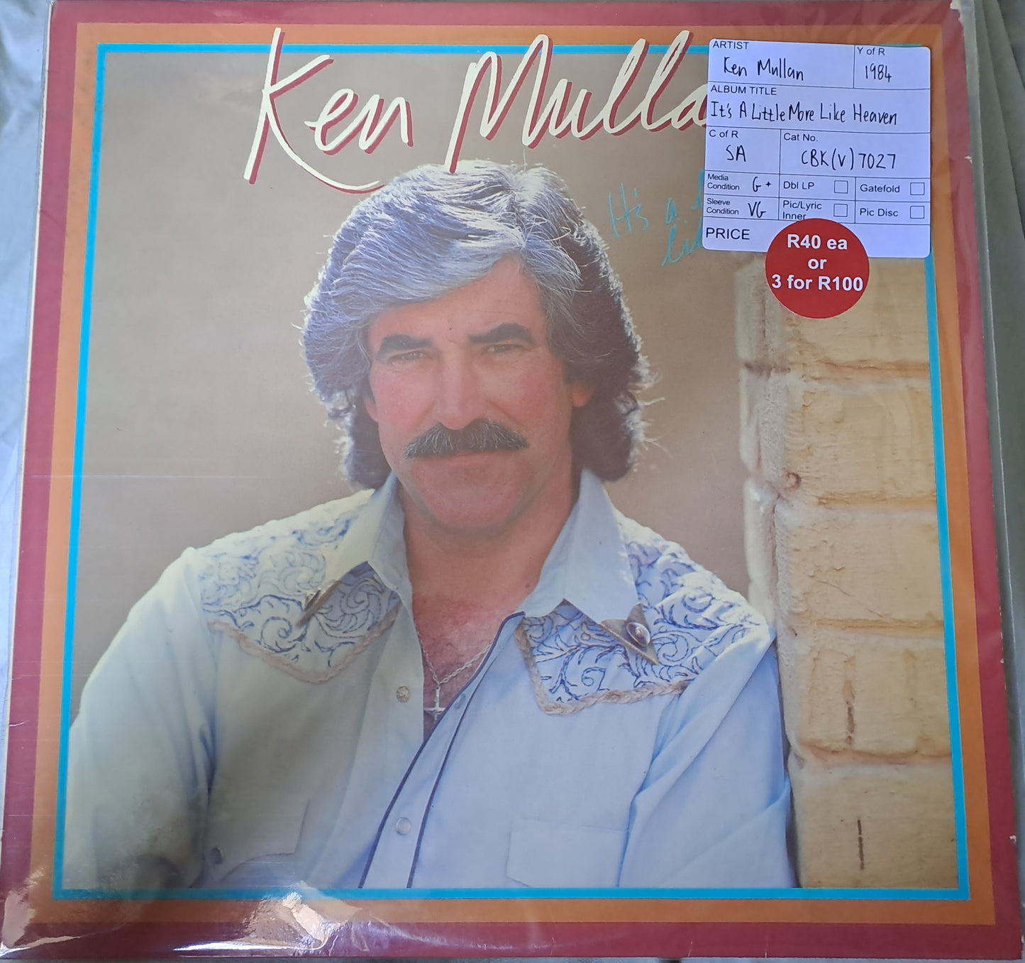 Ken Mullan - It's A Little More Like Heaven