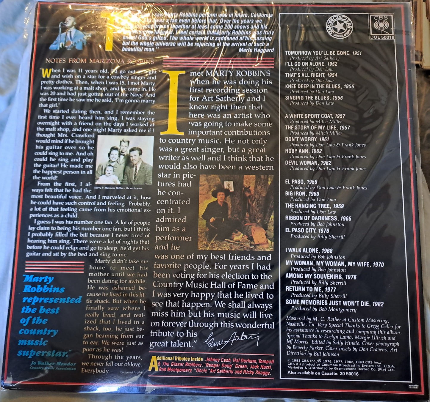 Marty Robbins - A Lifetime Of Song 1951-1982