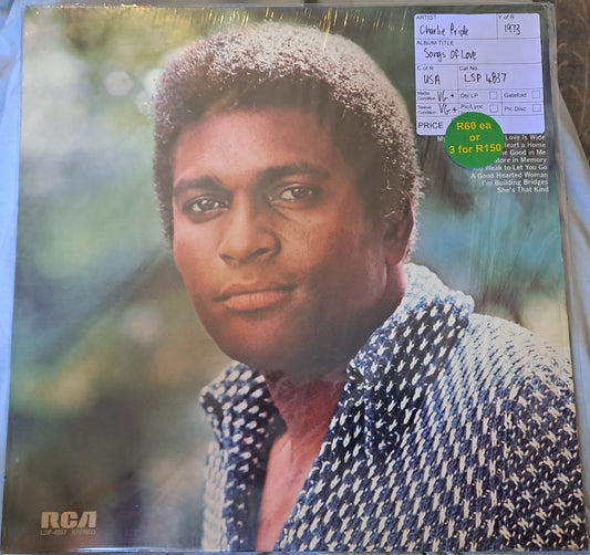 Charlie Pride - Songs Of Love