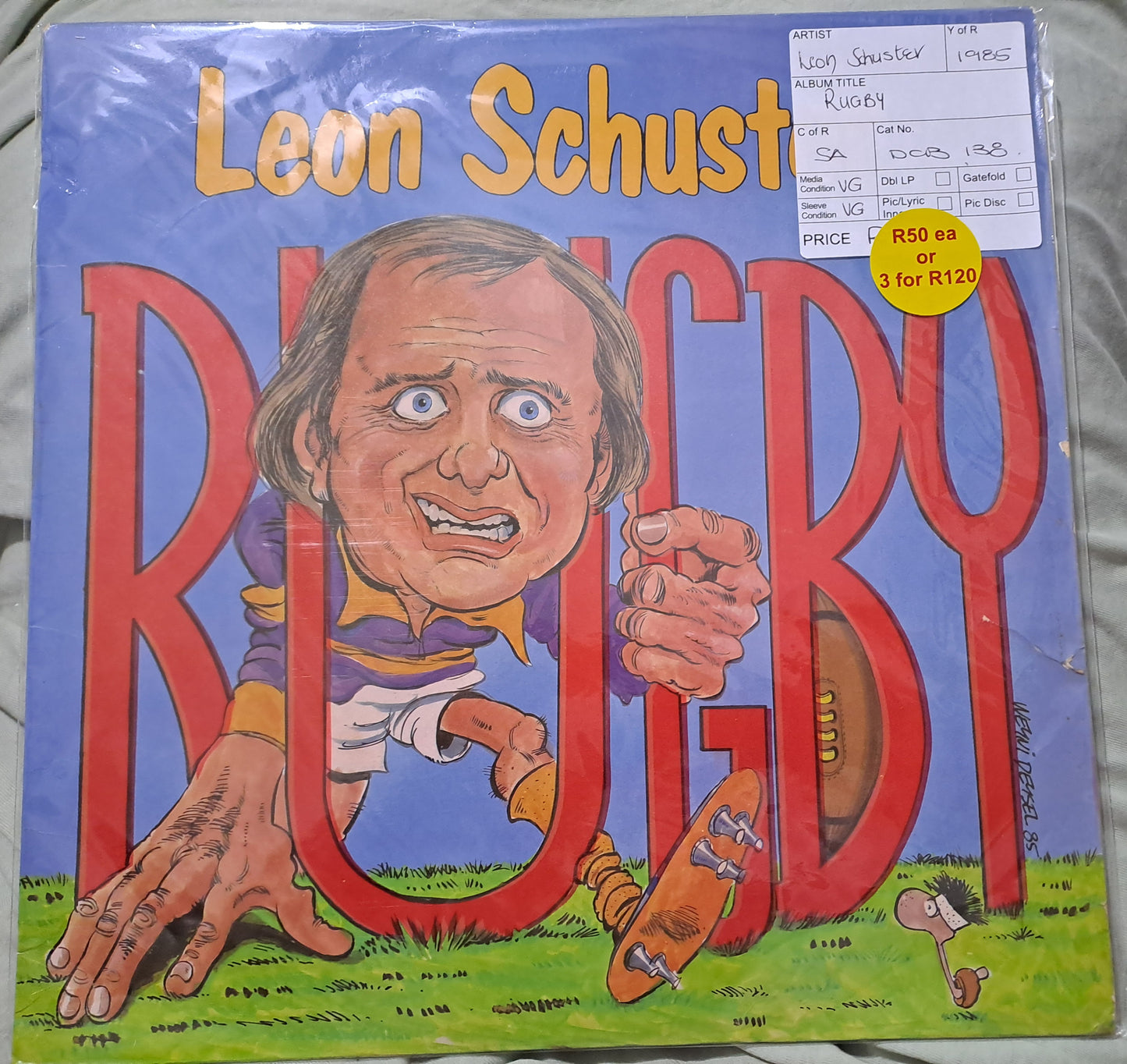 Leon Schuster - Rugby