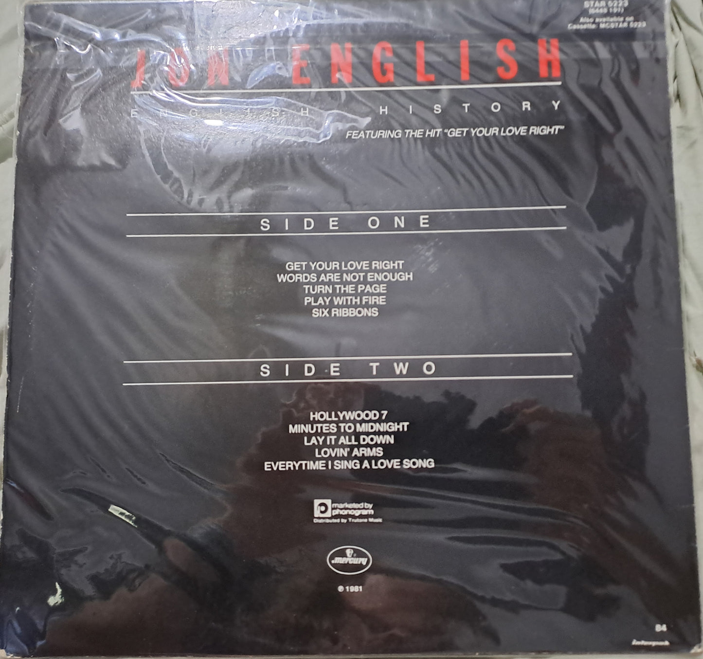 Jon English - English History