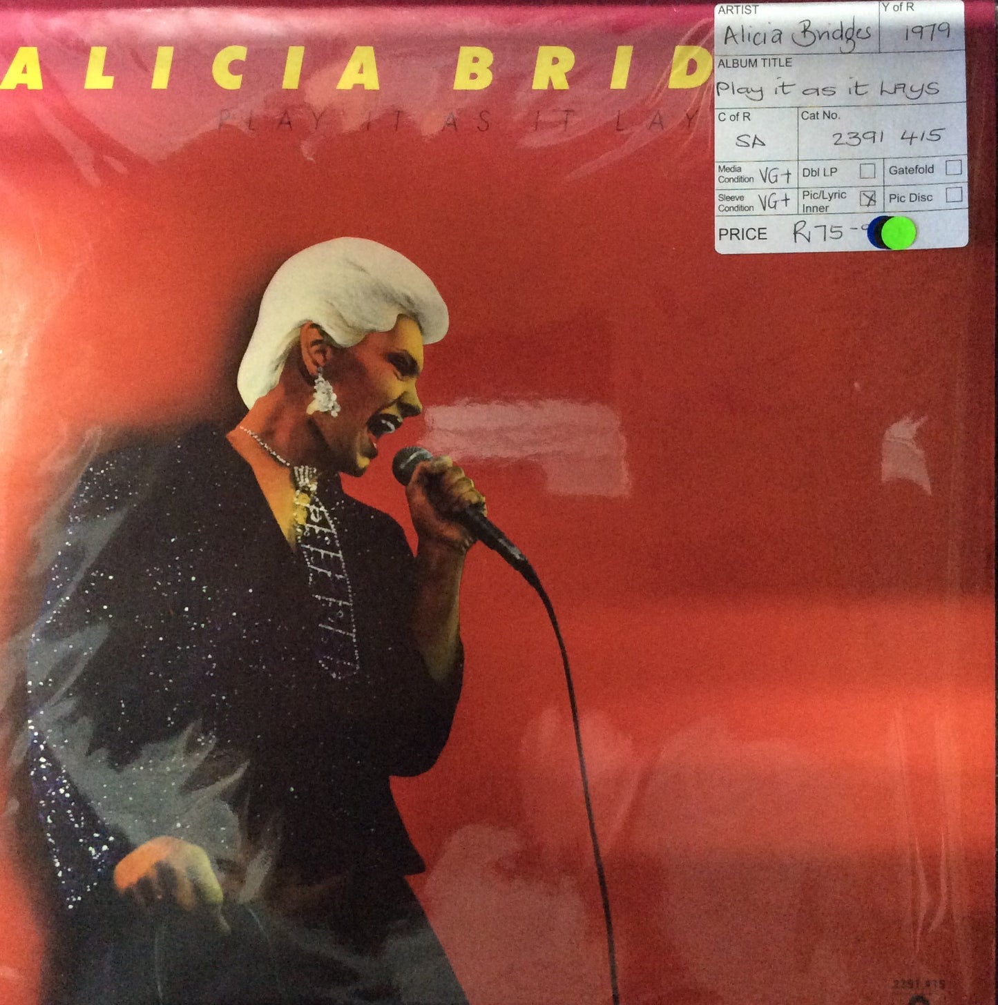 Alicia Bridges - Play It As It Lays