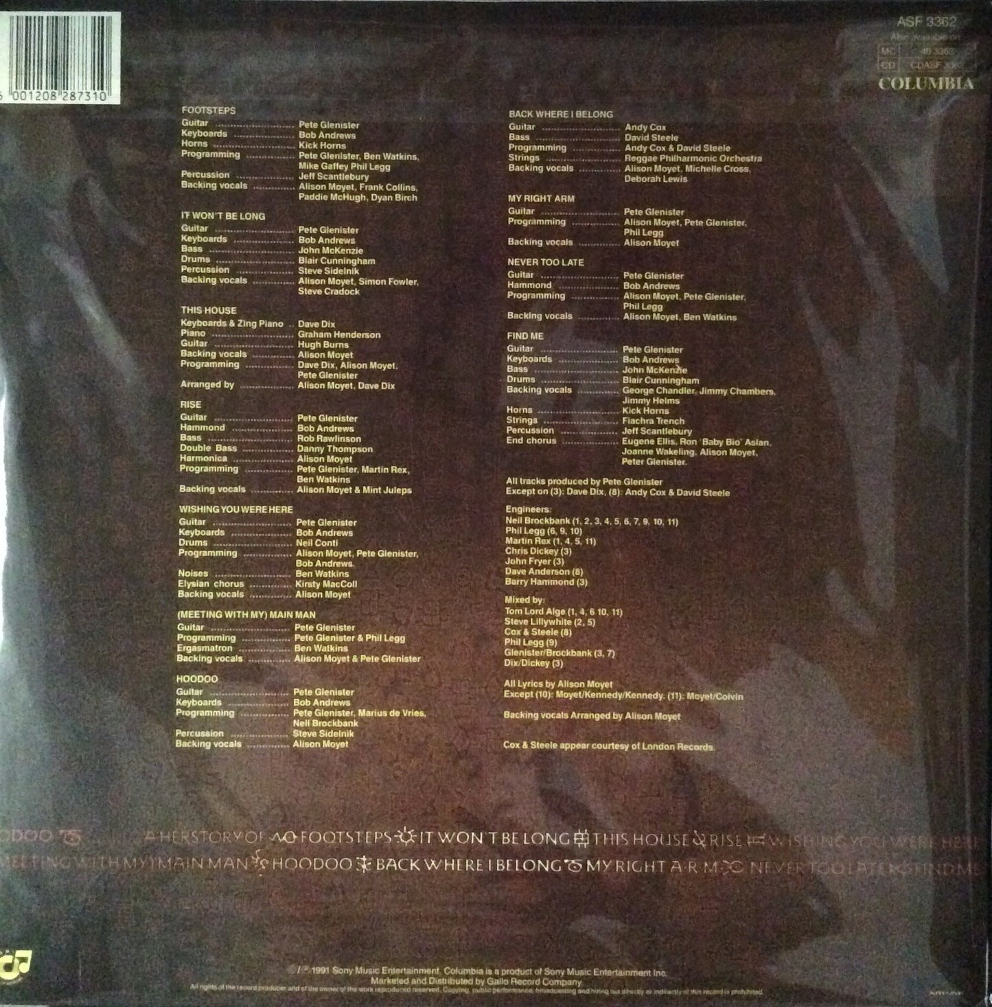 Alison Moyet - Hoodoo
