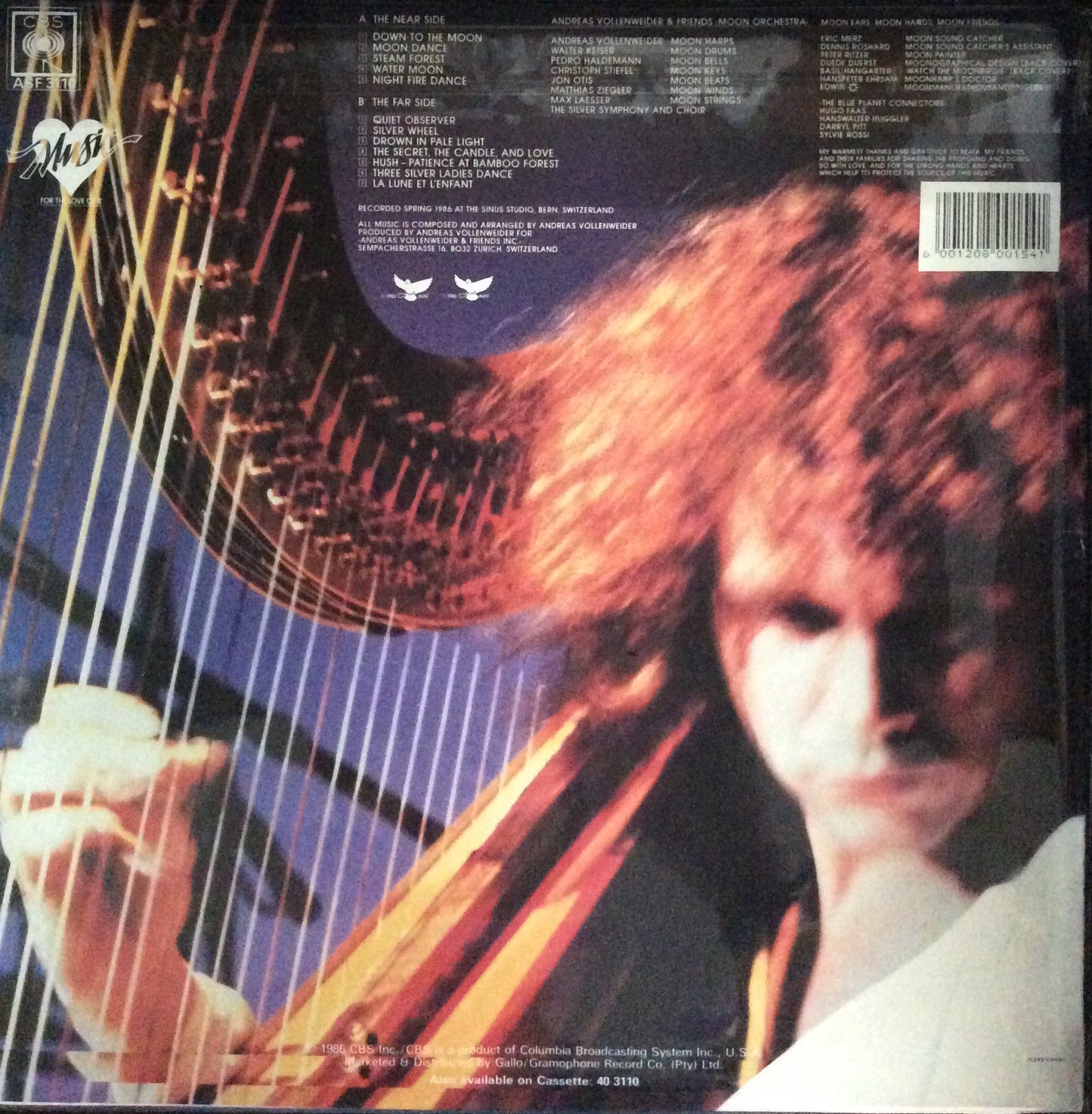 Andreas Vollenweider - Down To The Moon