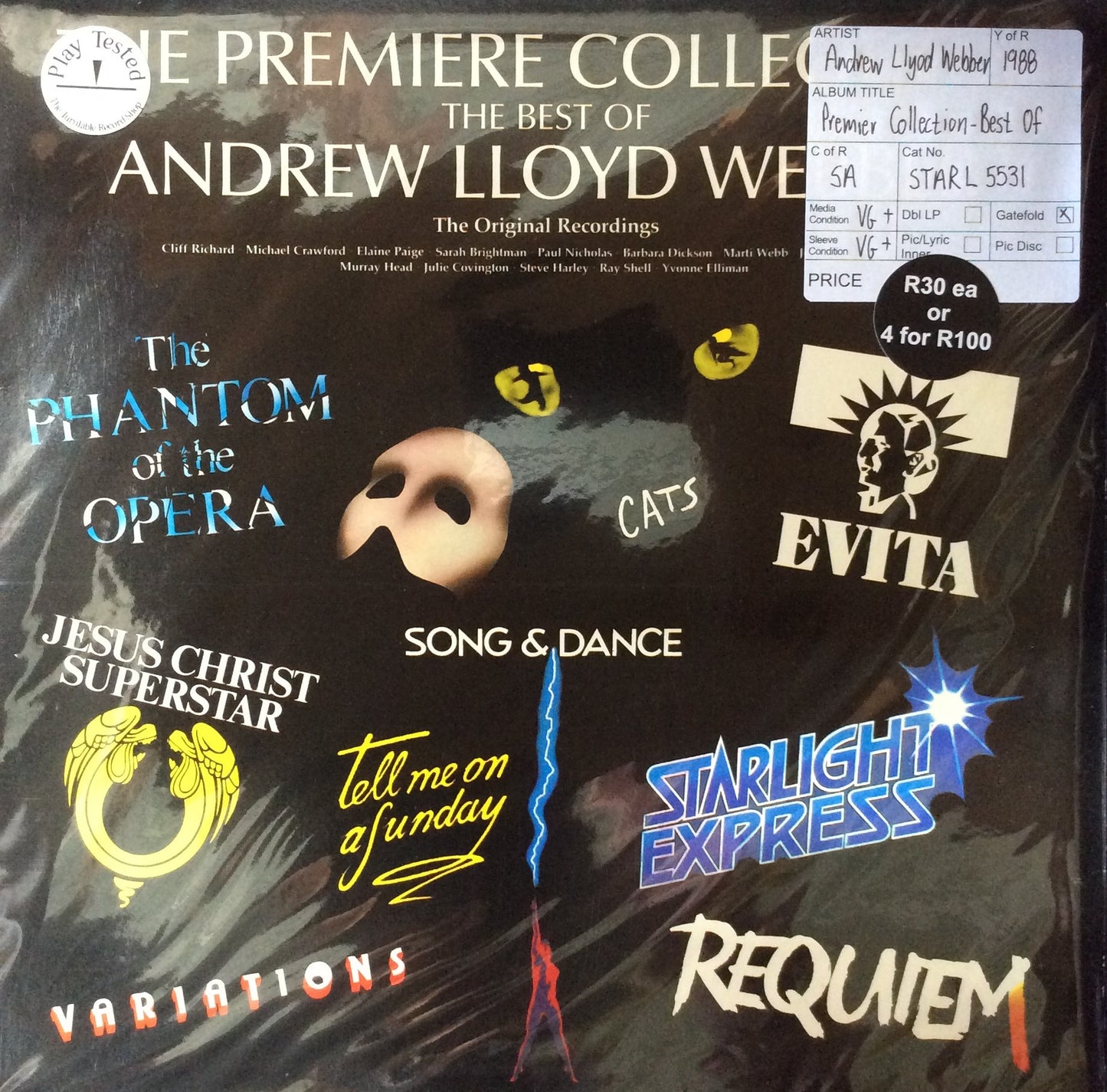 Andrew Llyod Webber - Premier Collection - Best Of Andrew Llyod Webber