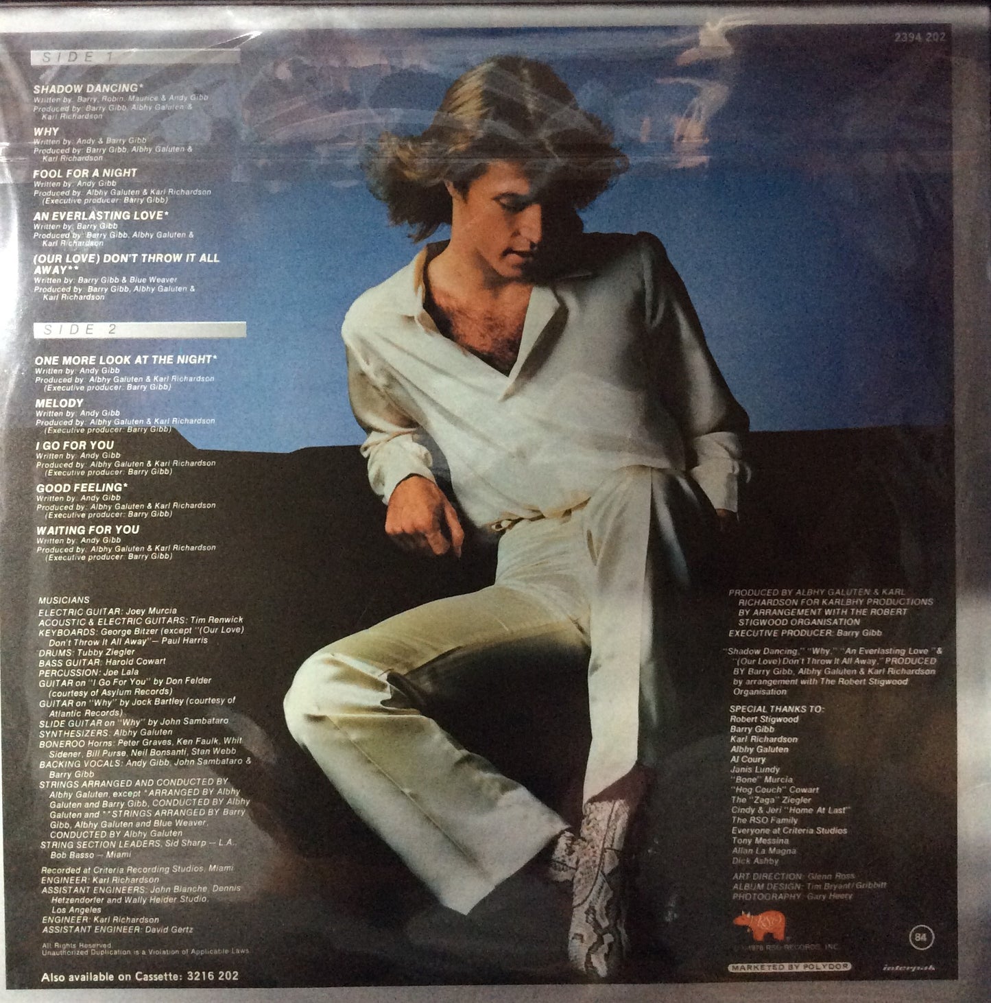 Andy Gibb - Shadow Dancing