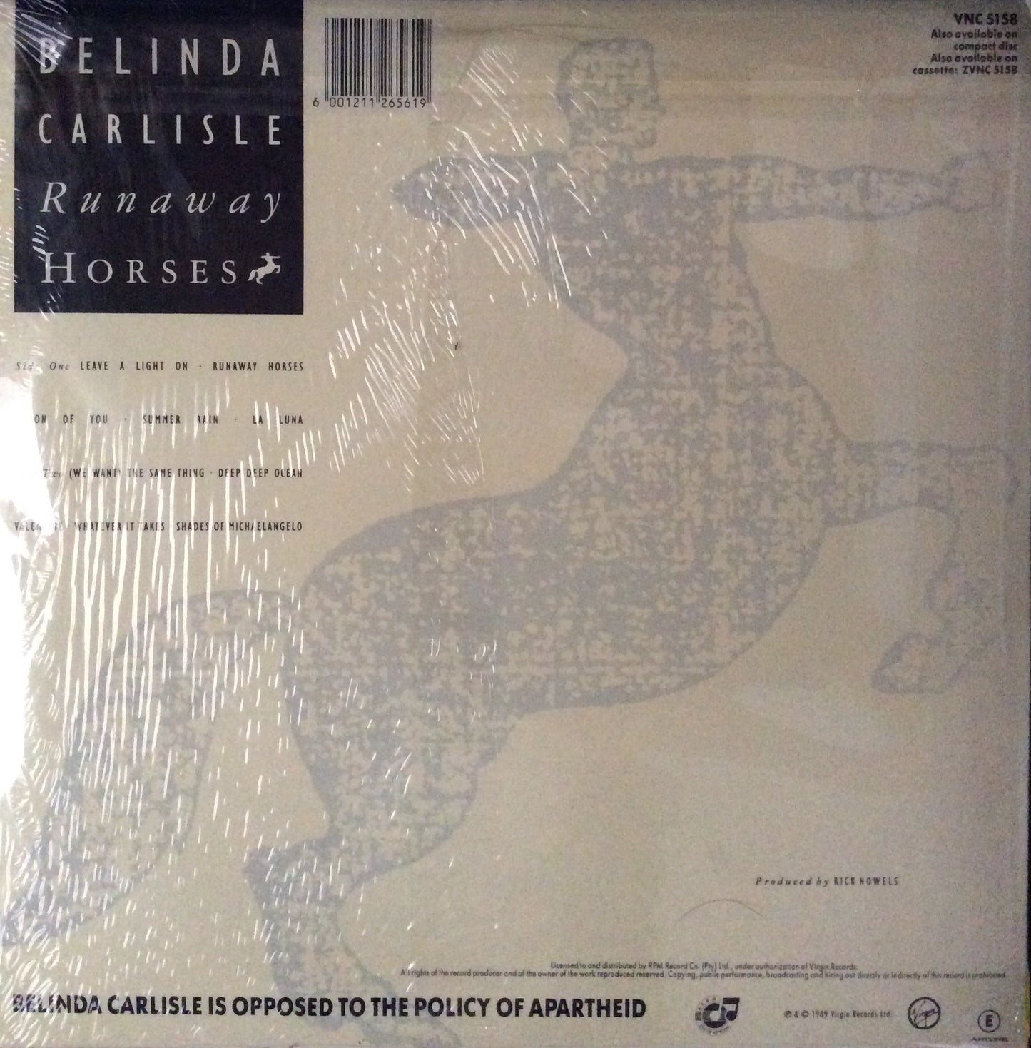 Belinda Carlisle - Runaway Horses