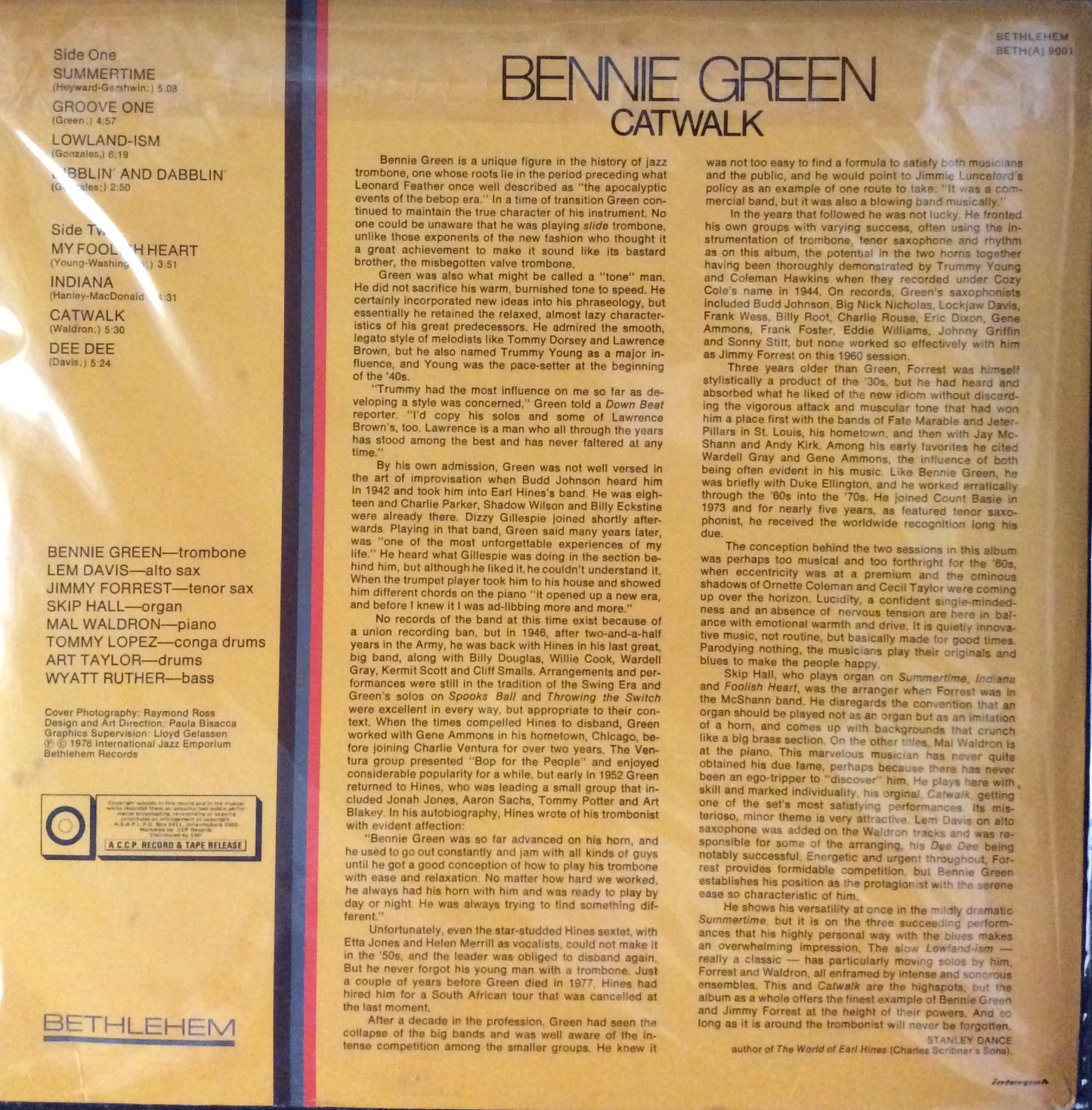 Bennie Green - Catwalk