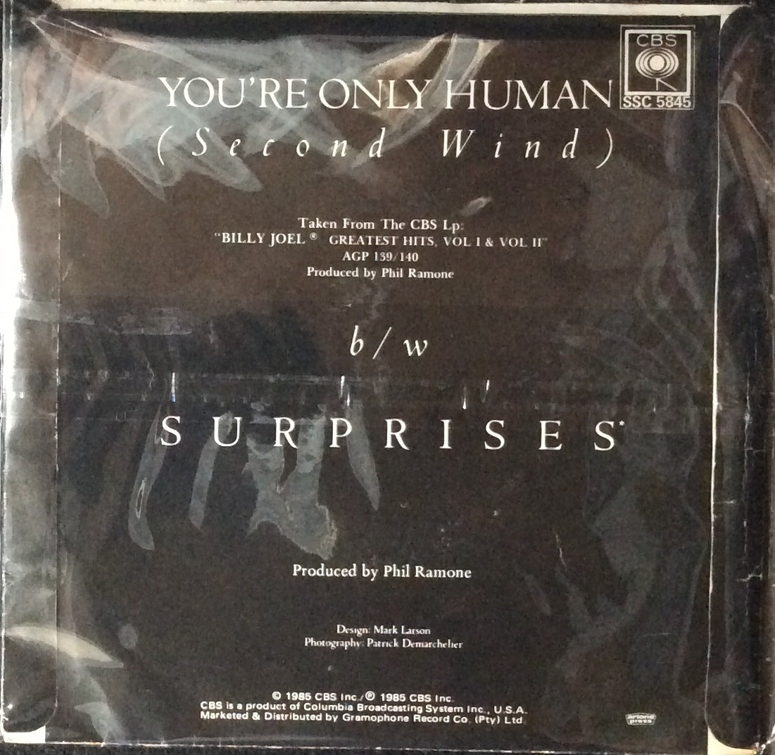Billy Joel - You're Only Human (7" Single)