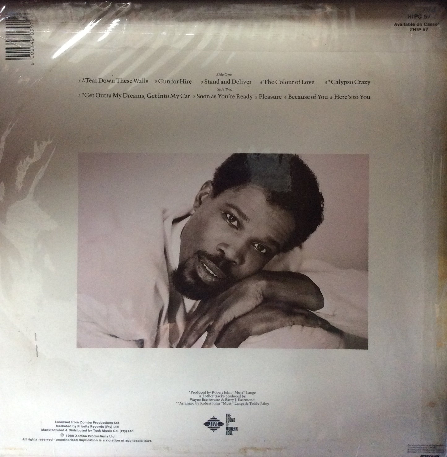 Billy Ocean - Tear Down These Walls