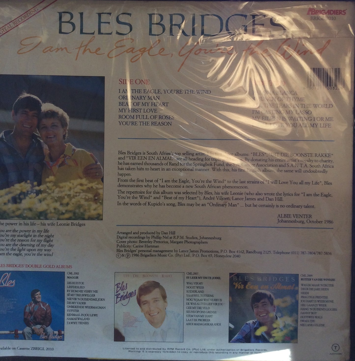 Bles Bridges - I Am The Eagle, You're The Wind