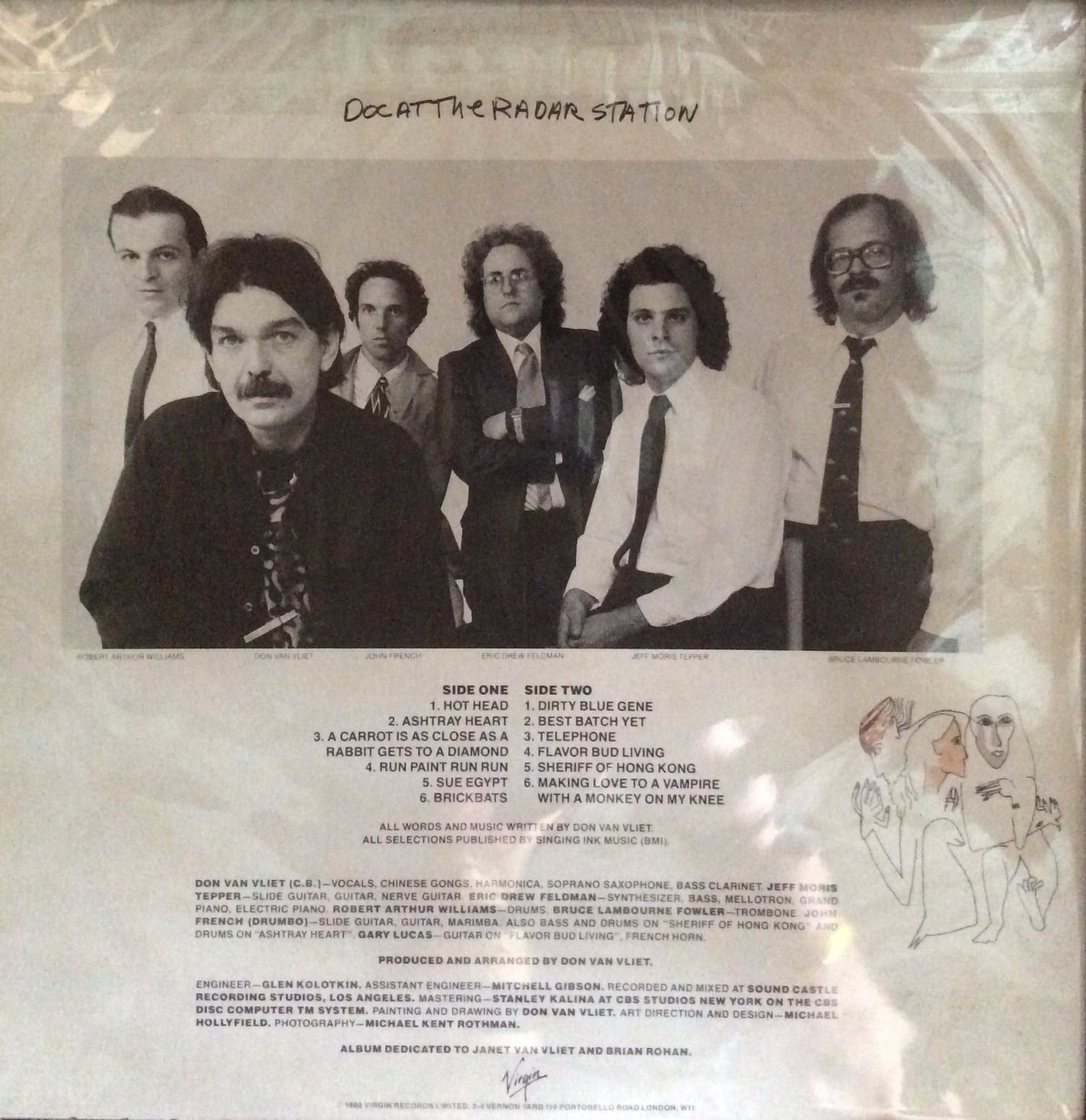 Captain Beefheart & The Magic Band - Doc At The Radar Station