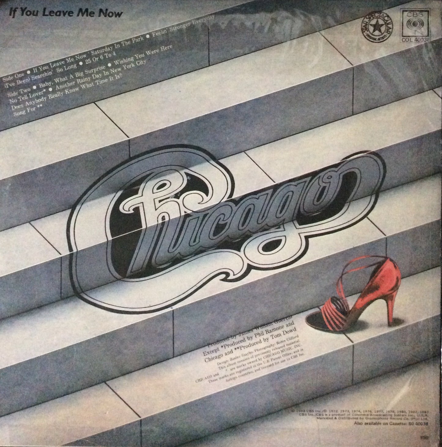 Chicago - If You Leave Me Now