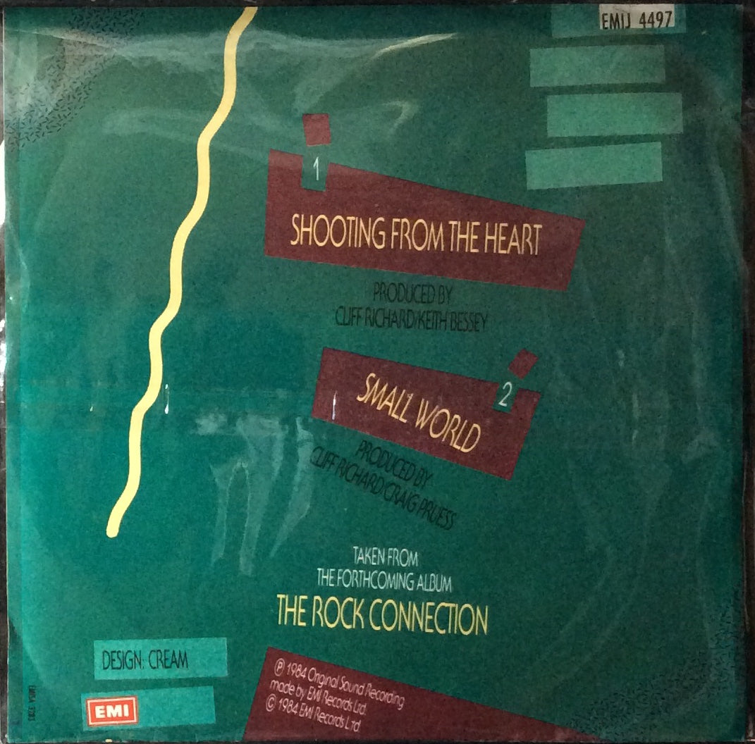 Cliff Richard - Shooting From The Heart (7" Single)
