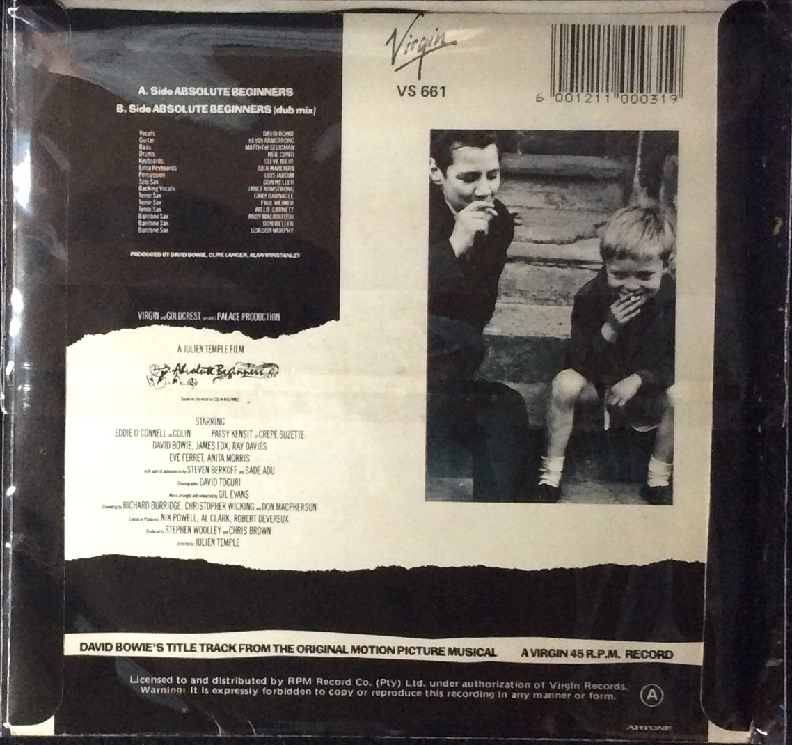 David Bowie - Absolute Beginners (7" Single)