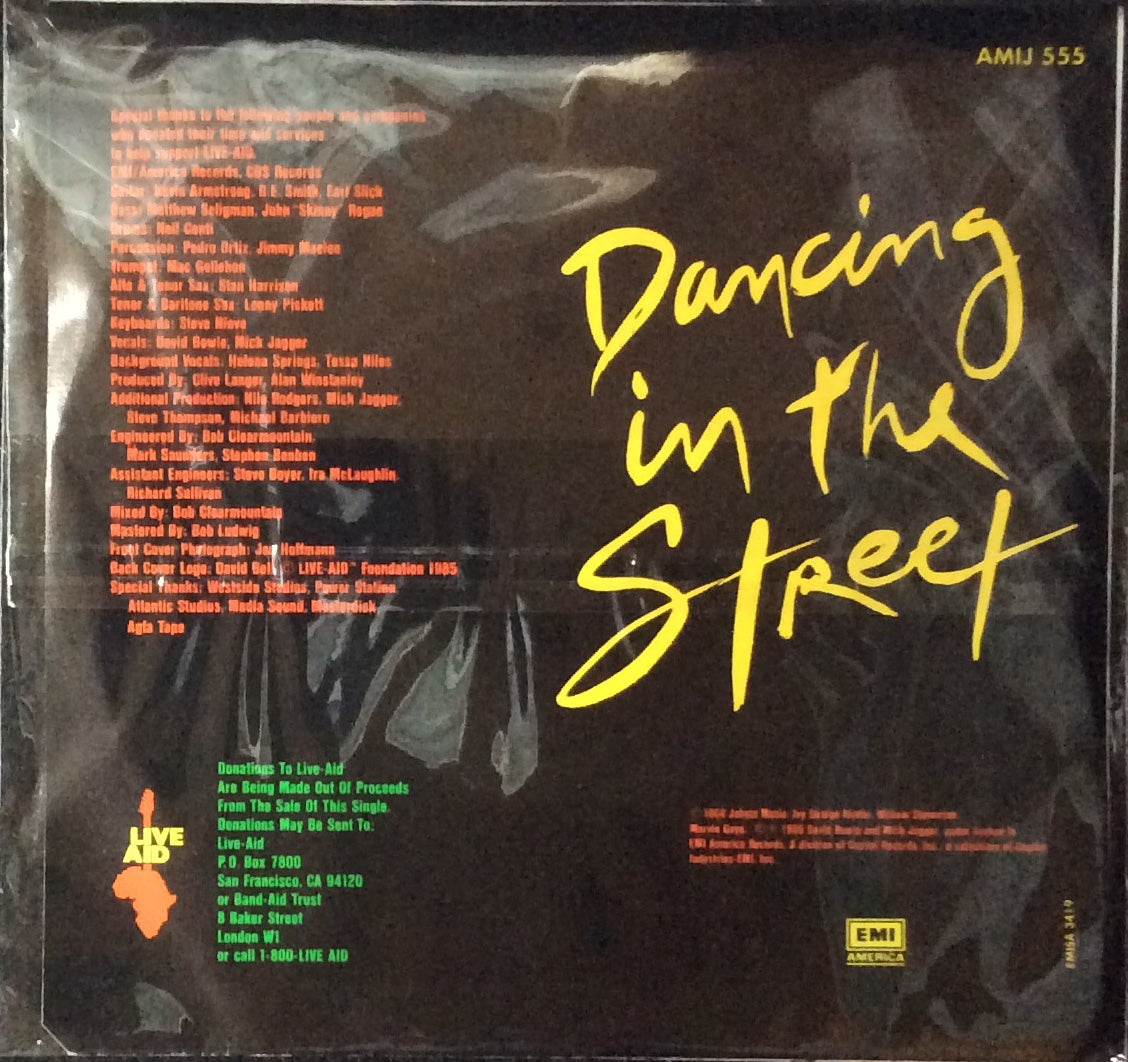 David Bowie & Mick Jagger - Dancing In The Street (7" Single)