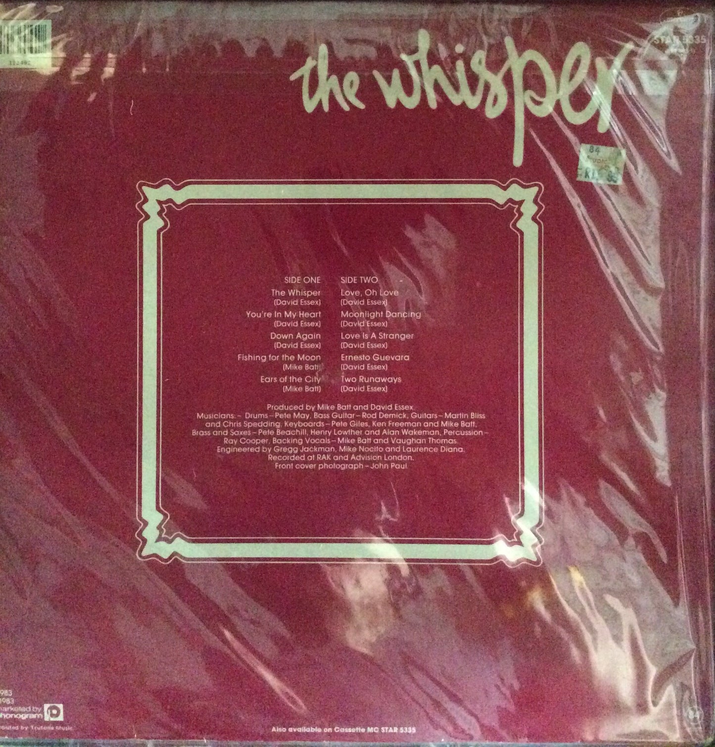 David Essex - The Whisper