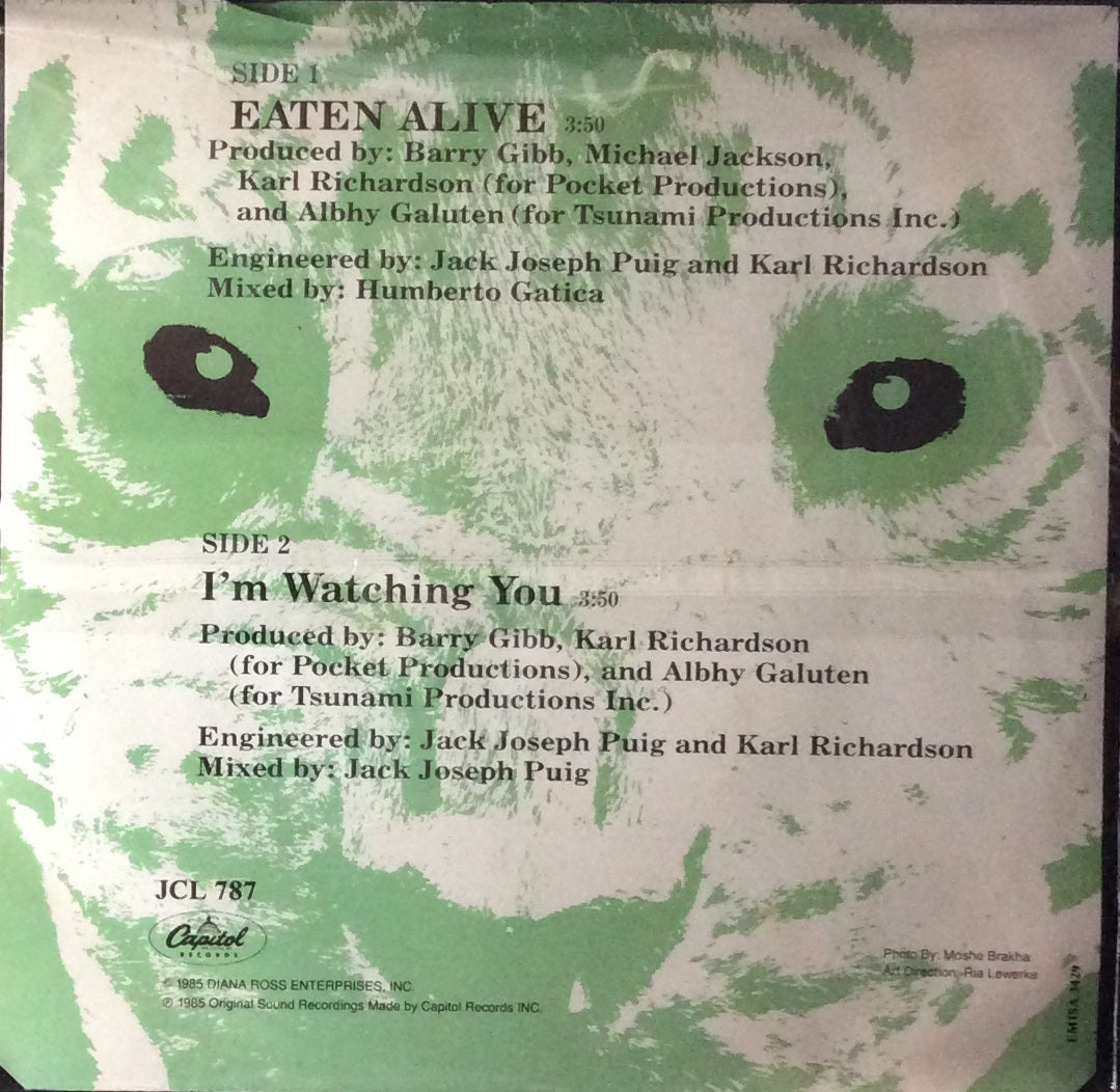 Diana Ross - Eaten Alive (7" Single)