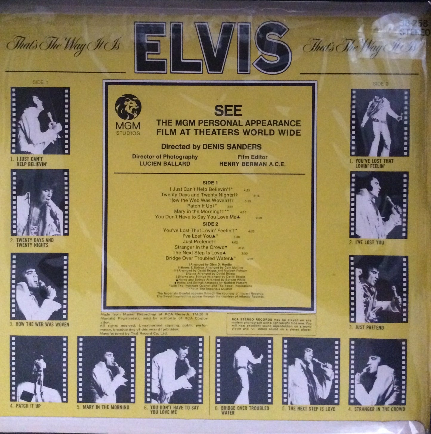 Elvis Presley - That's The Way It Is
