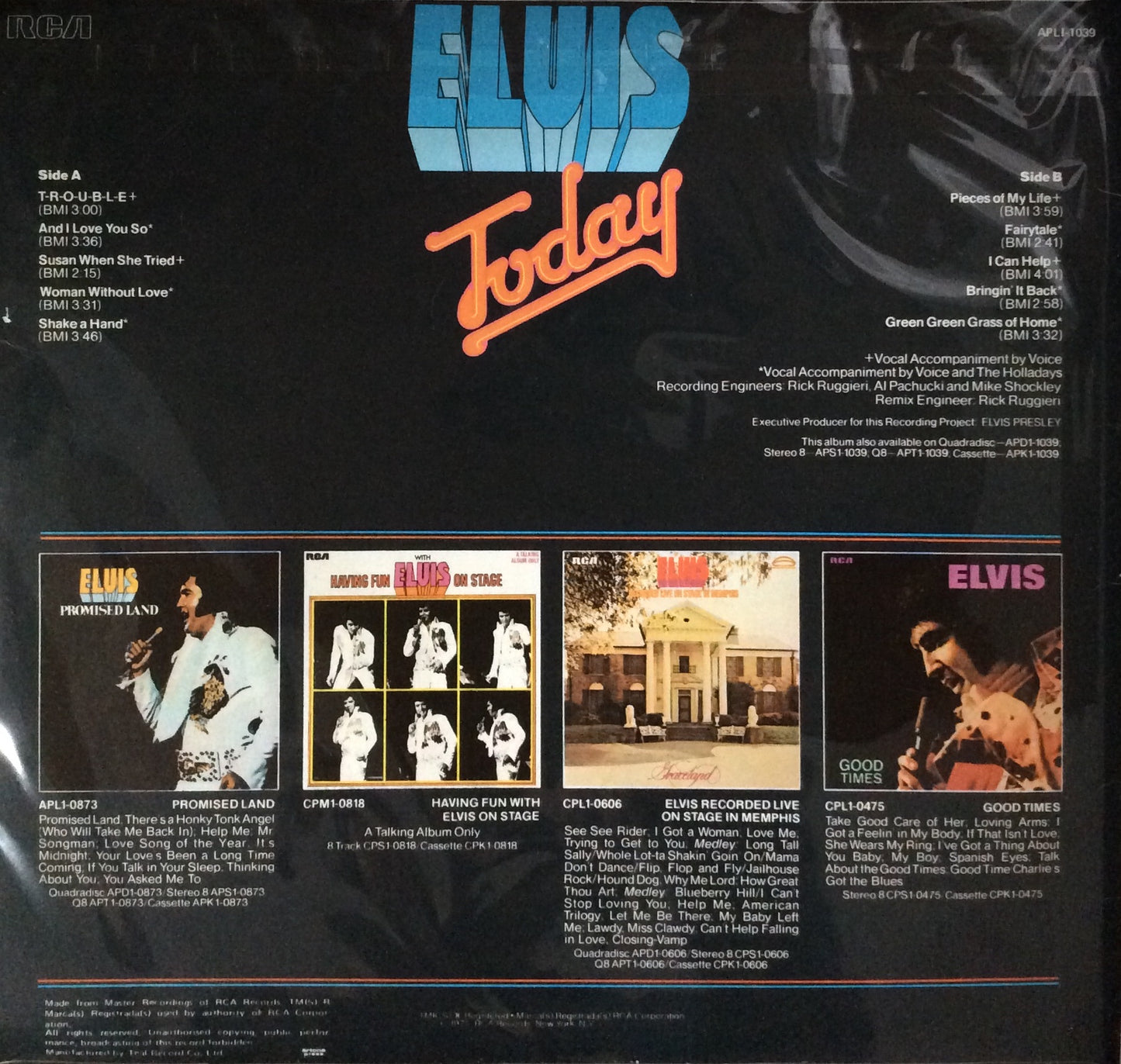 Elvis - Today
