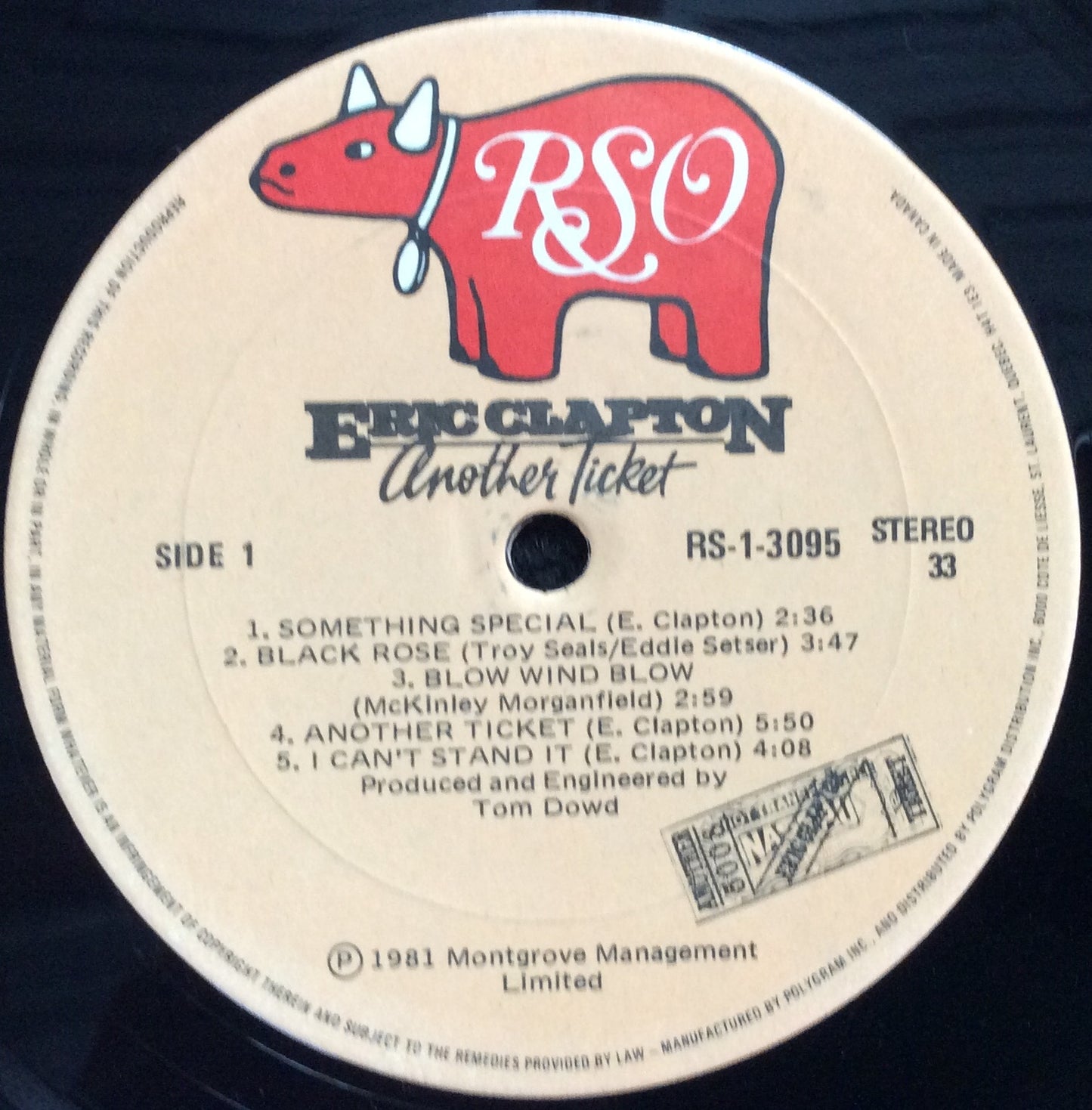 Eric Clapton - Another Ticket