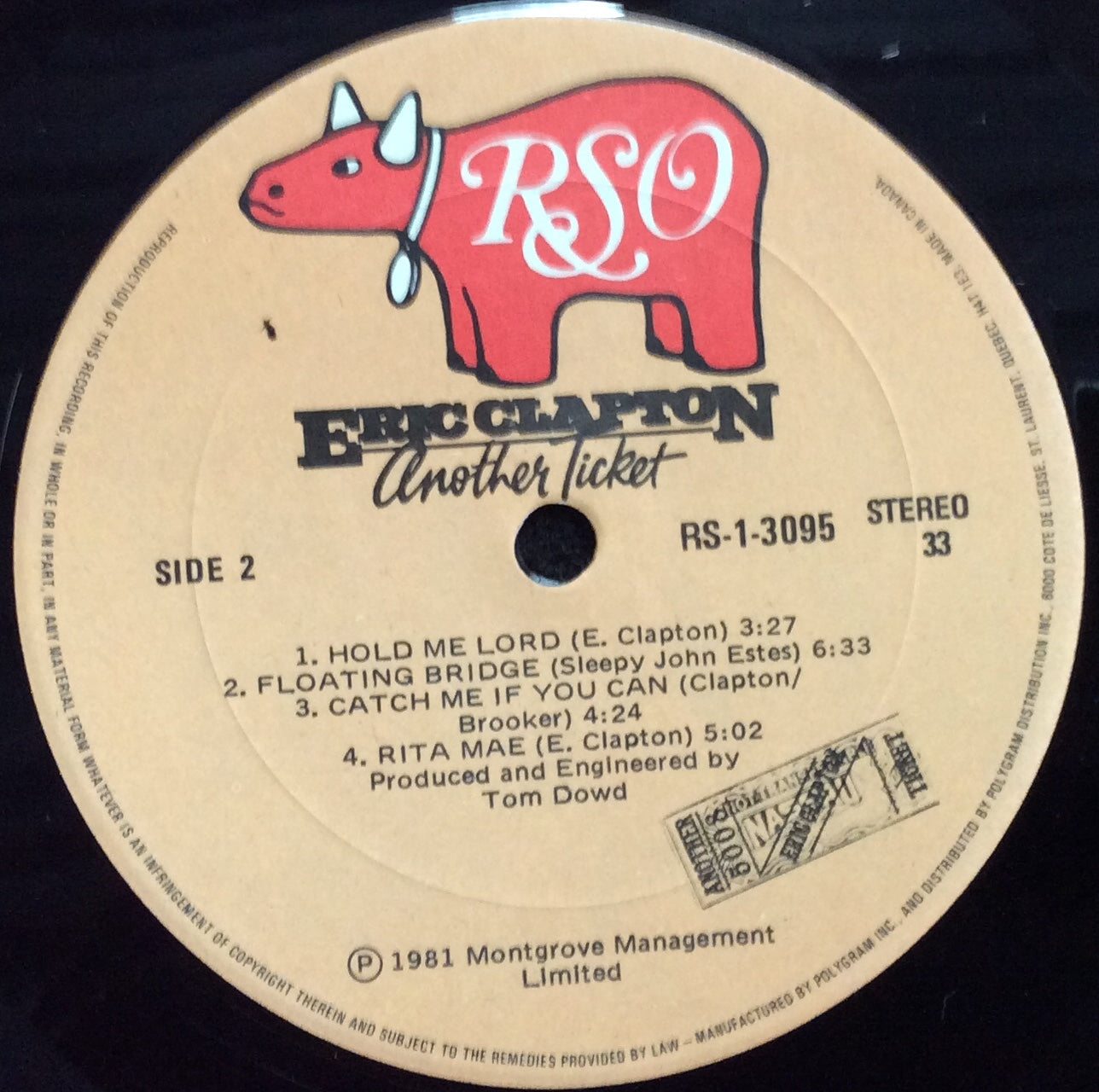 Eric Clapton - Another Ticket