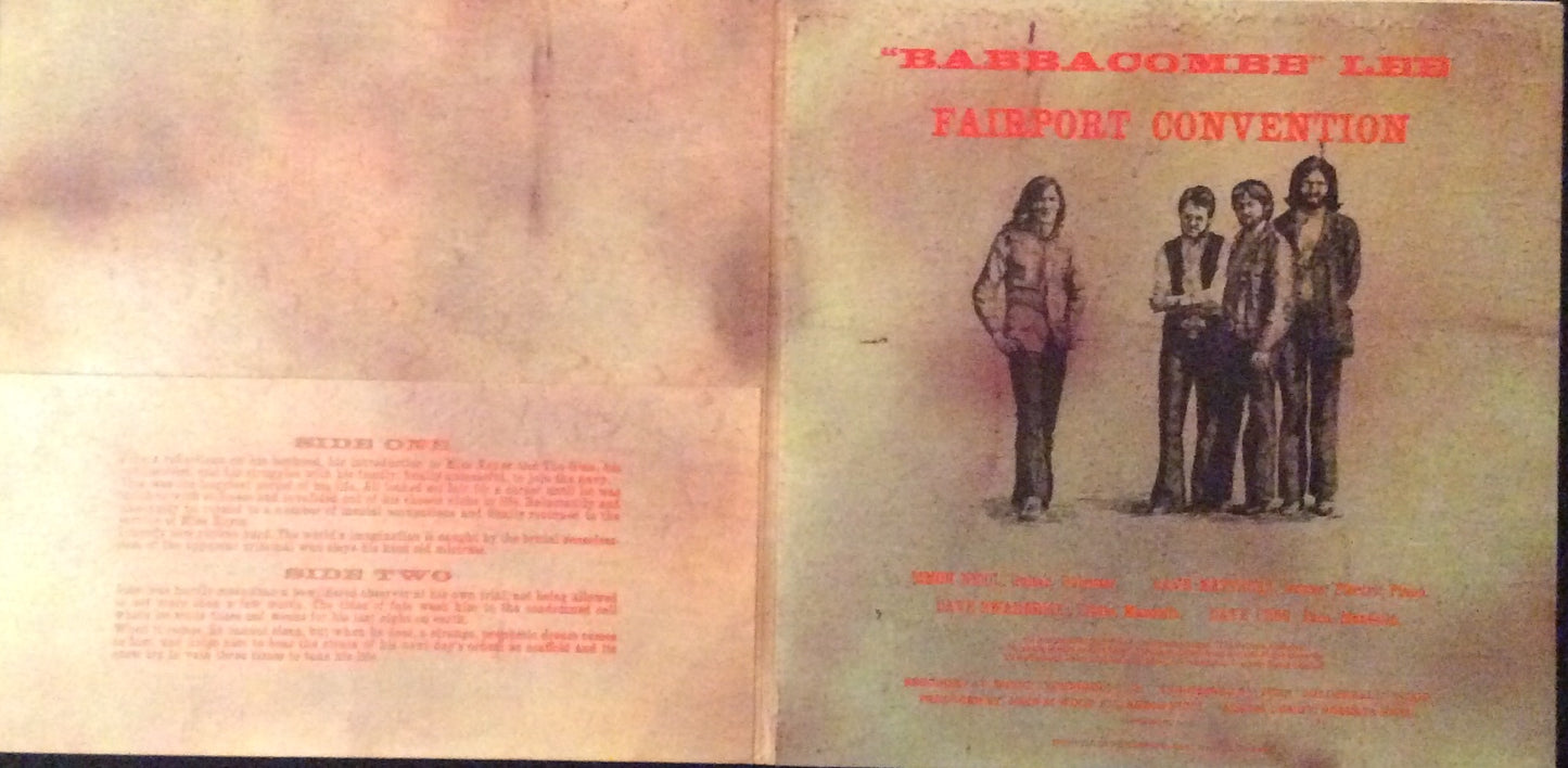 Fairport Convention - "Babbacombe" Lee