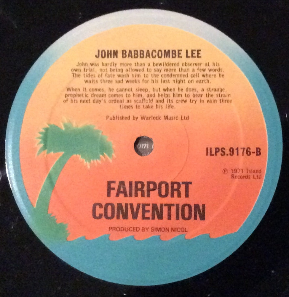 Fairport Convention - "Babbacombe" Lee