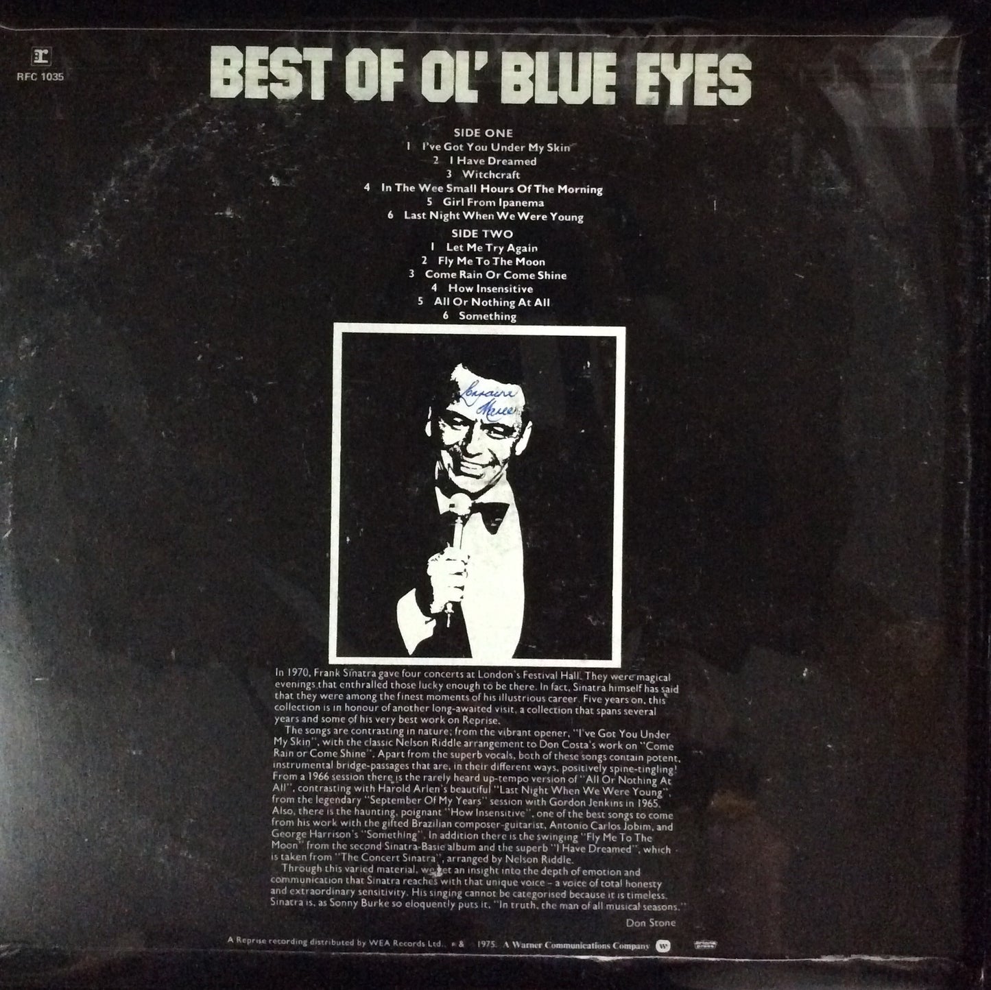 Frank Sinatra - Best Of Ol' Blues Eyes