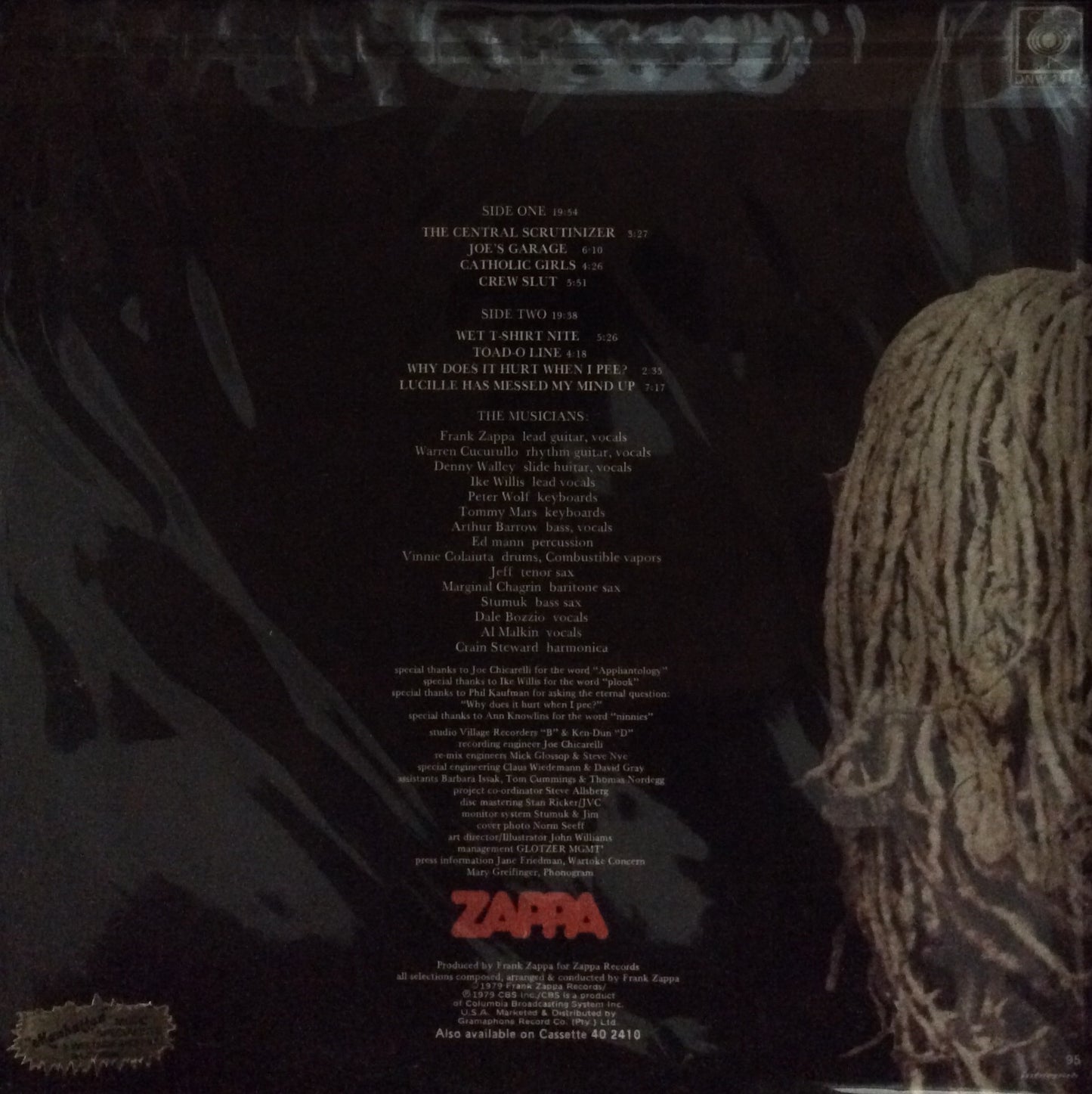 Zappa - Joe's Garage Act 1