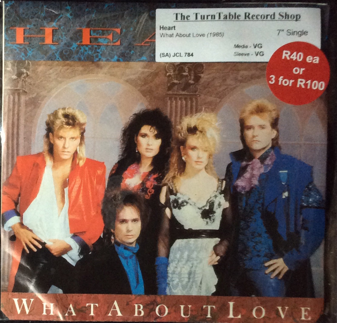 Heart - What About Love (7" Single)