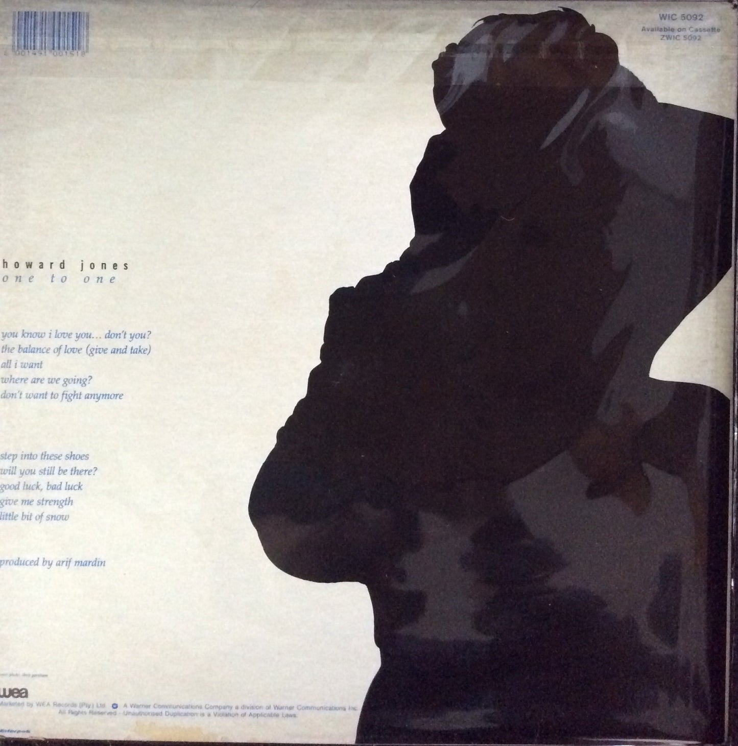 Howard Jones - One To One