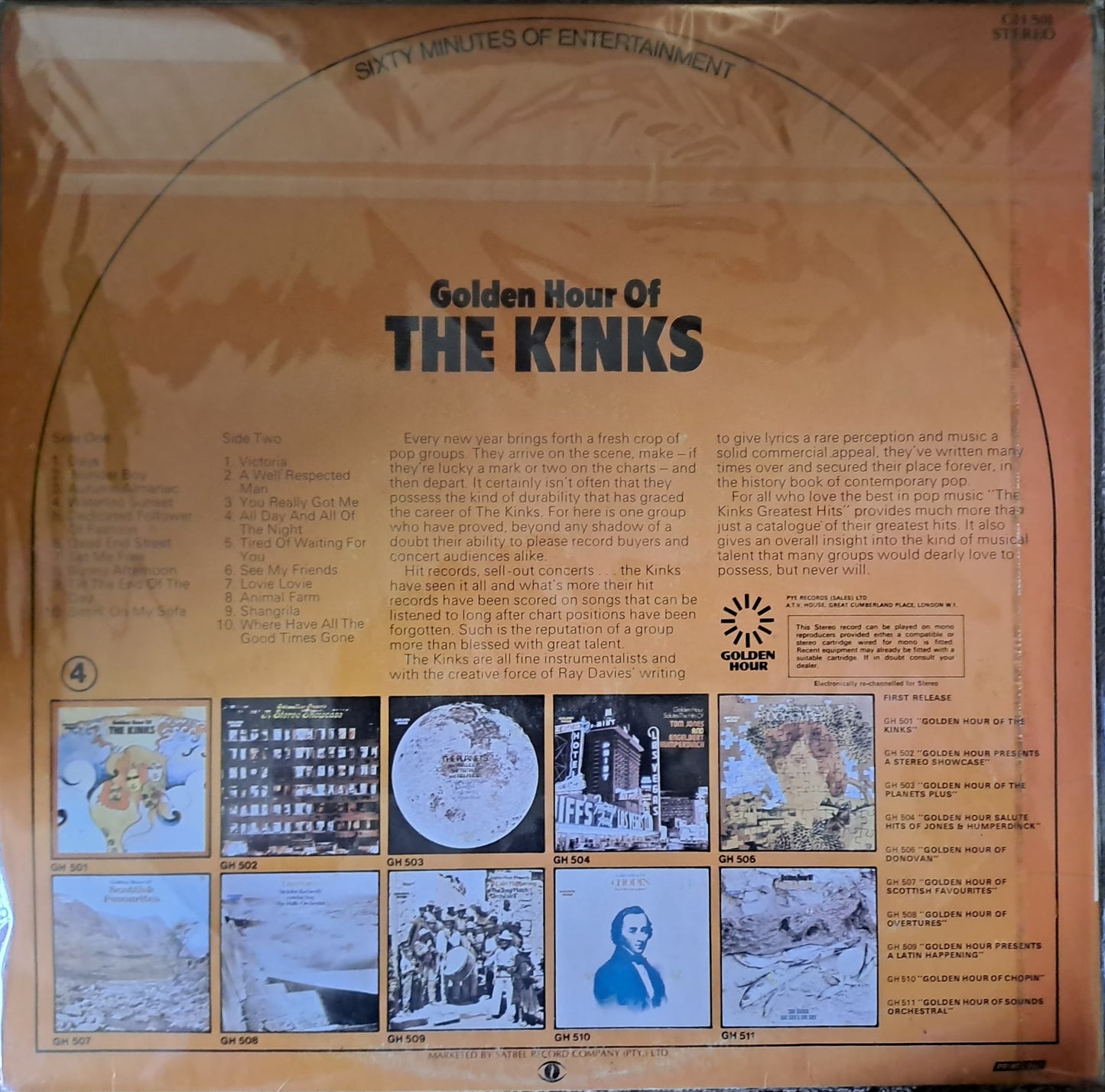 Kinks, The - Golden Hour of The Kinks