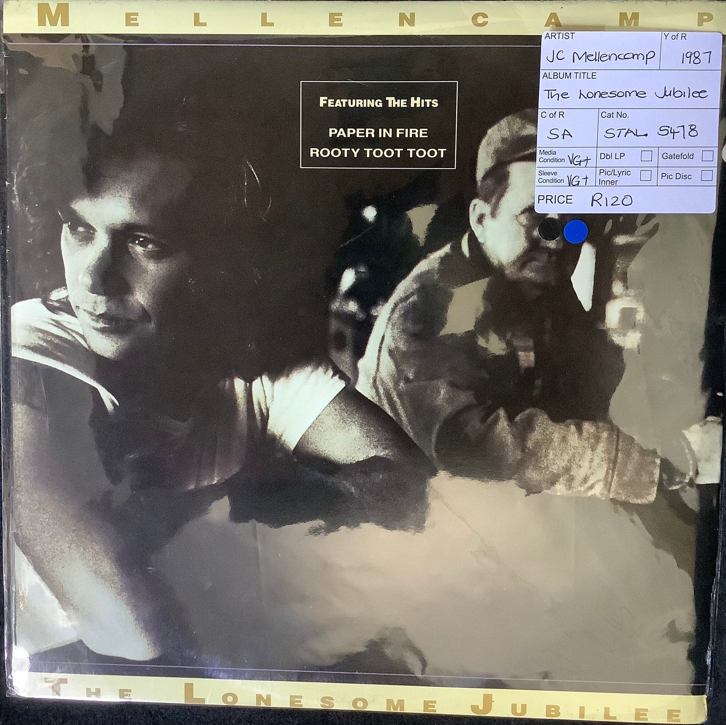 John Cougar Mellencamp- The Lonesome Jubilee
