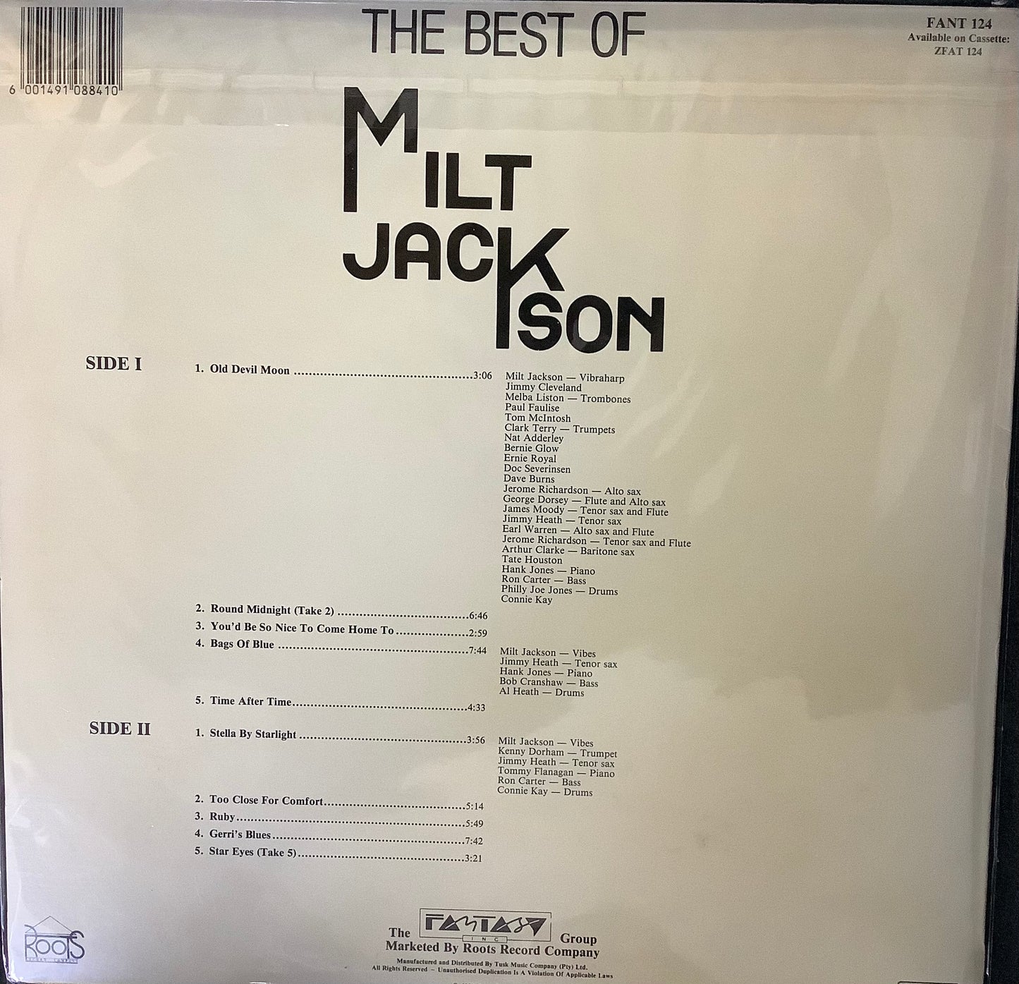 Milt Jackson - The Best of Milt Jackson